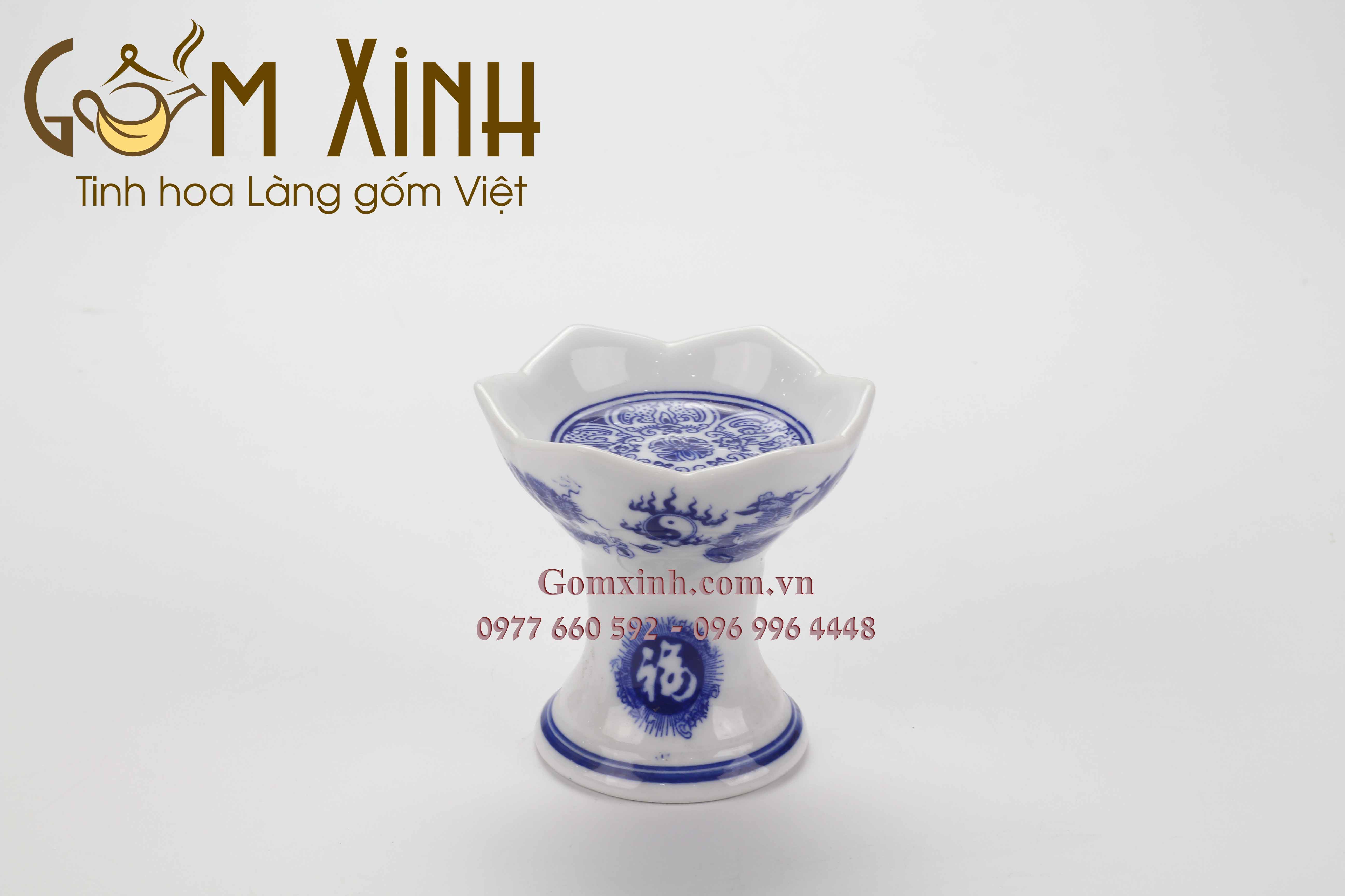 Chân nến thờ cỡ S2 (cao 8cm)