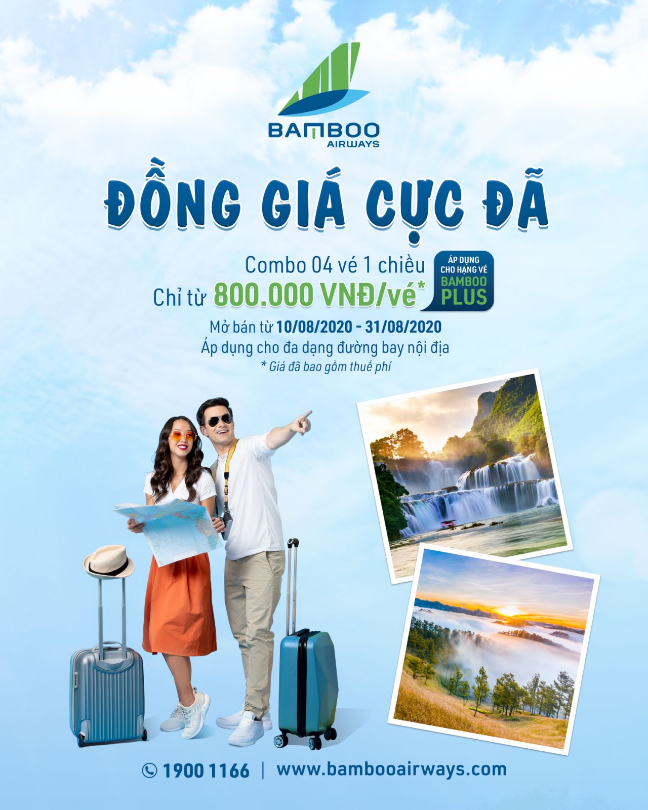 SINH NHẬT VÀNG NGẬP TRÀN ƯU ĐÃI, VÉ ĐỒNG GIÁ – BAY CỰC ĐÃ