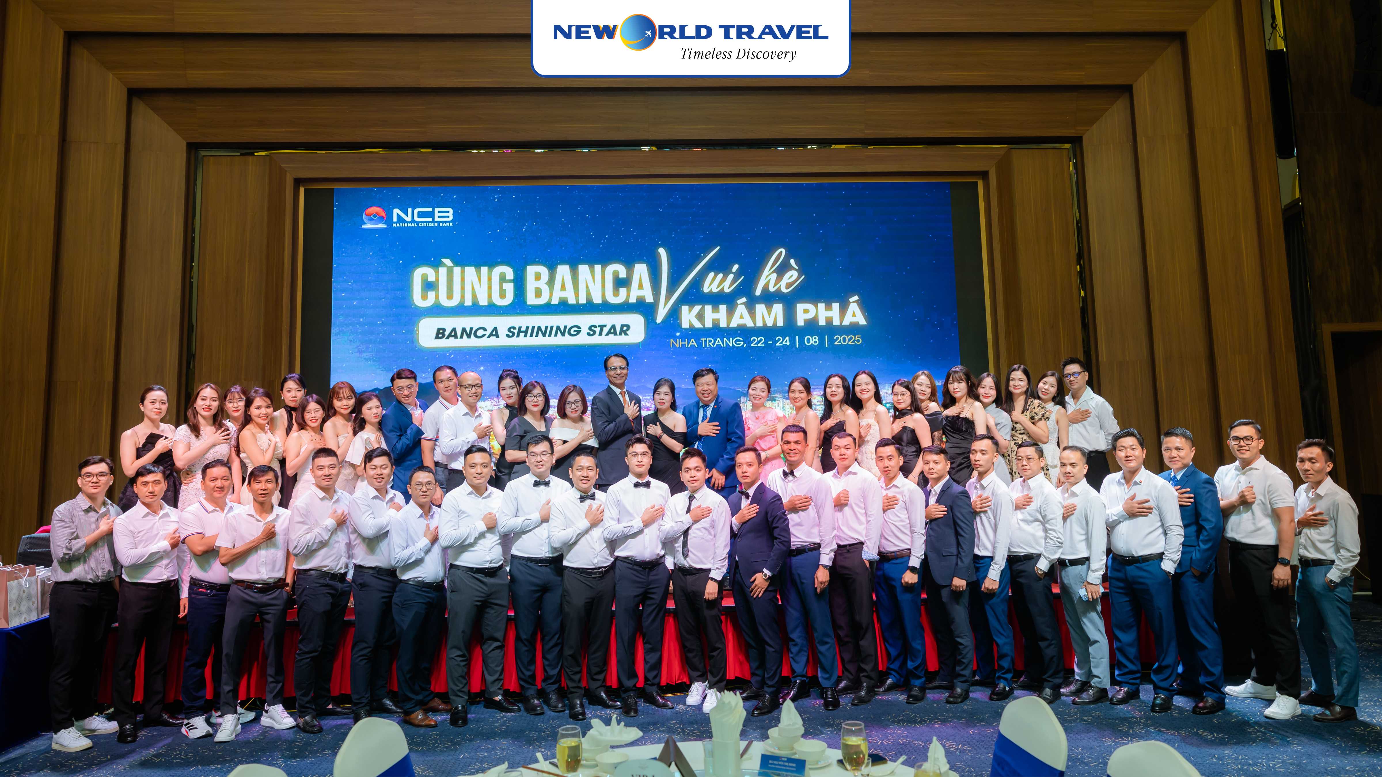 🎉 Đêm Gala dinner Ngân hàng TMCP Quốc Dân NCB 23/08/2025 tại Nha Trang: Tự hào vinh danh - Thăng hoa cảm xúc