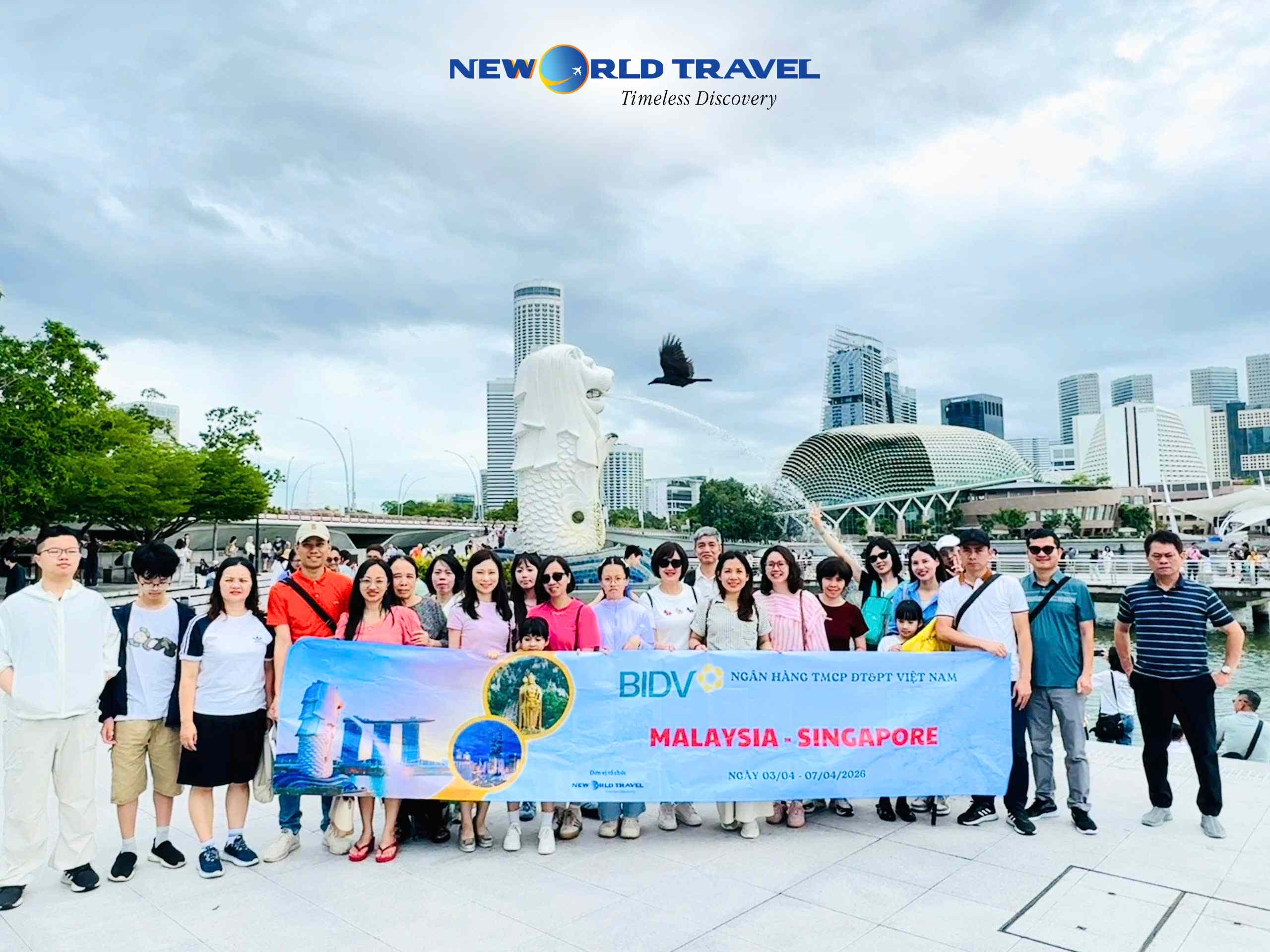 Ngân hàng TMCP đầu tư và phát triển Việt Nam - BIDV khám phá Malaysia 🇲🇾 🇸🇬 Singapore 03/04 - 07/04/2026
