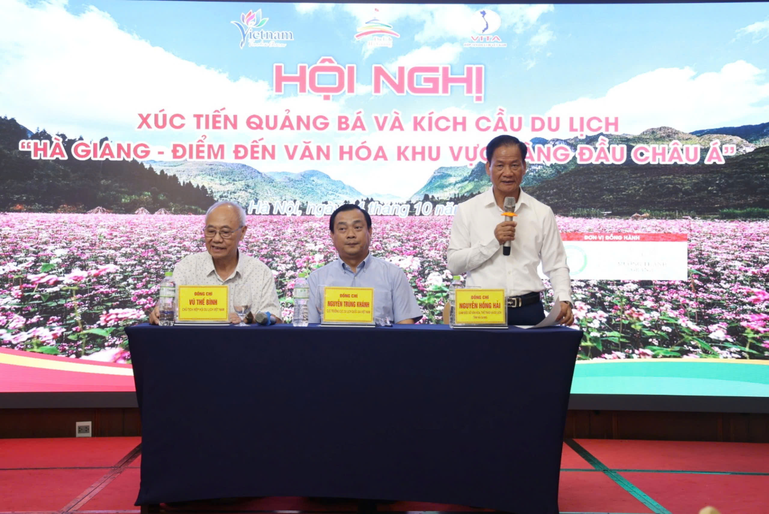 Du lịch Tân Thế Giới - New World Travel tham dự Hội nghị xúc tiến quảng bá và kích cầu du lịch “Hà Giang - Điểm đến văn hóa khu vực hàng đầu châu Á”