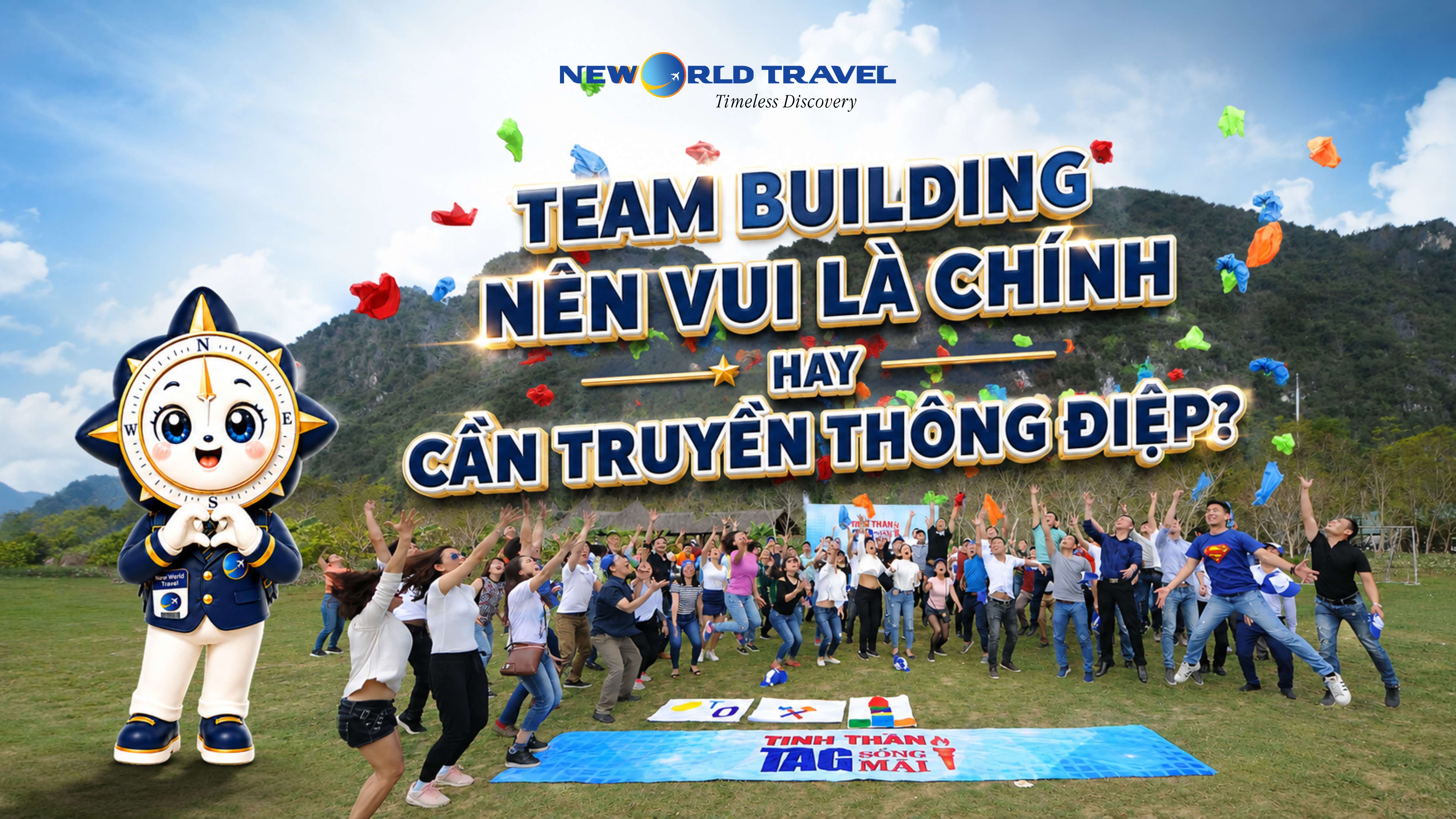 Team Building doanh nghiệp: Cân bằng giữa vui chơi và truyền tải thông điệp