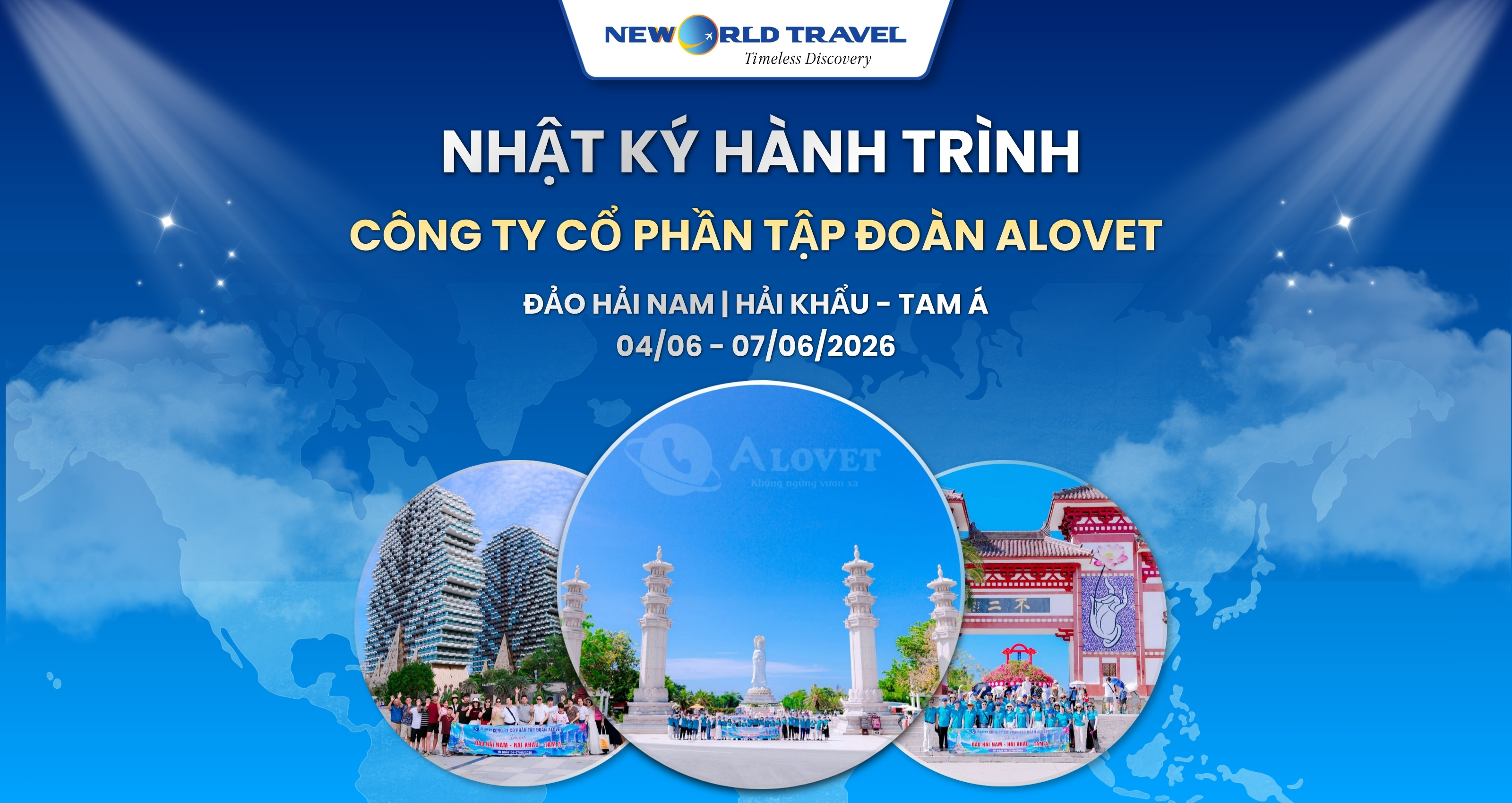 Công ty cổ phần tập đoàn Alovet khám phá Đảo Hải Nam (04/06 - 07/06/2026)