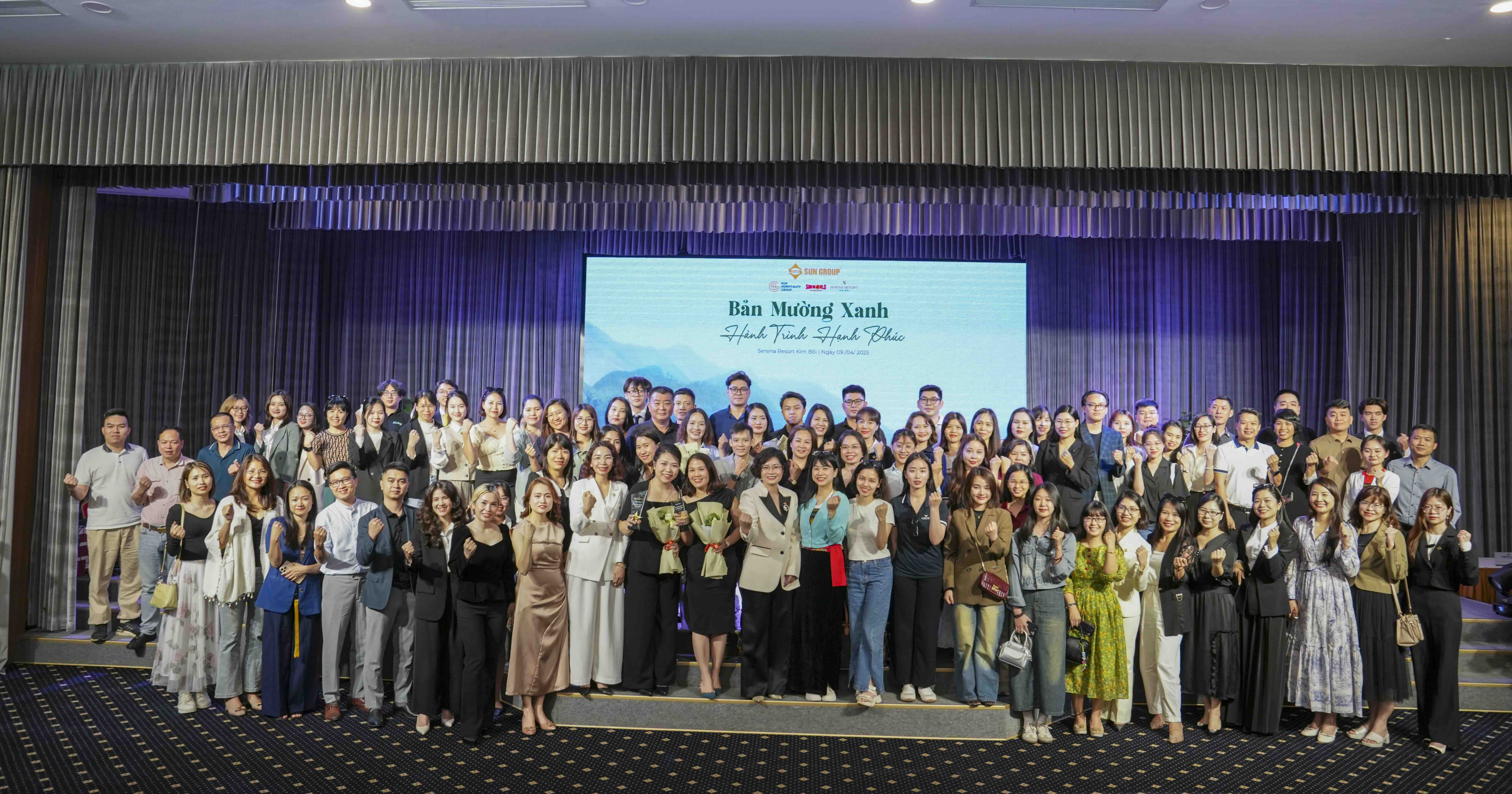 Du lịch Tân Thế Giới - New World Travel khảo sát Serena Resort Kim Bôi với chủ đề Bản Mường Xanh - Hành trình hạnh phúc ngày 09/04 - 10/04/2025