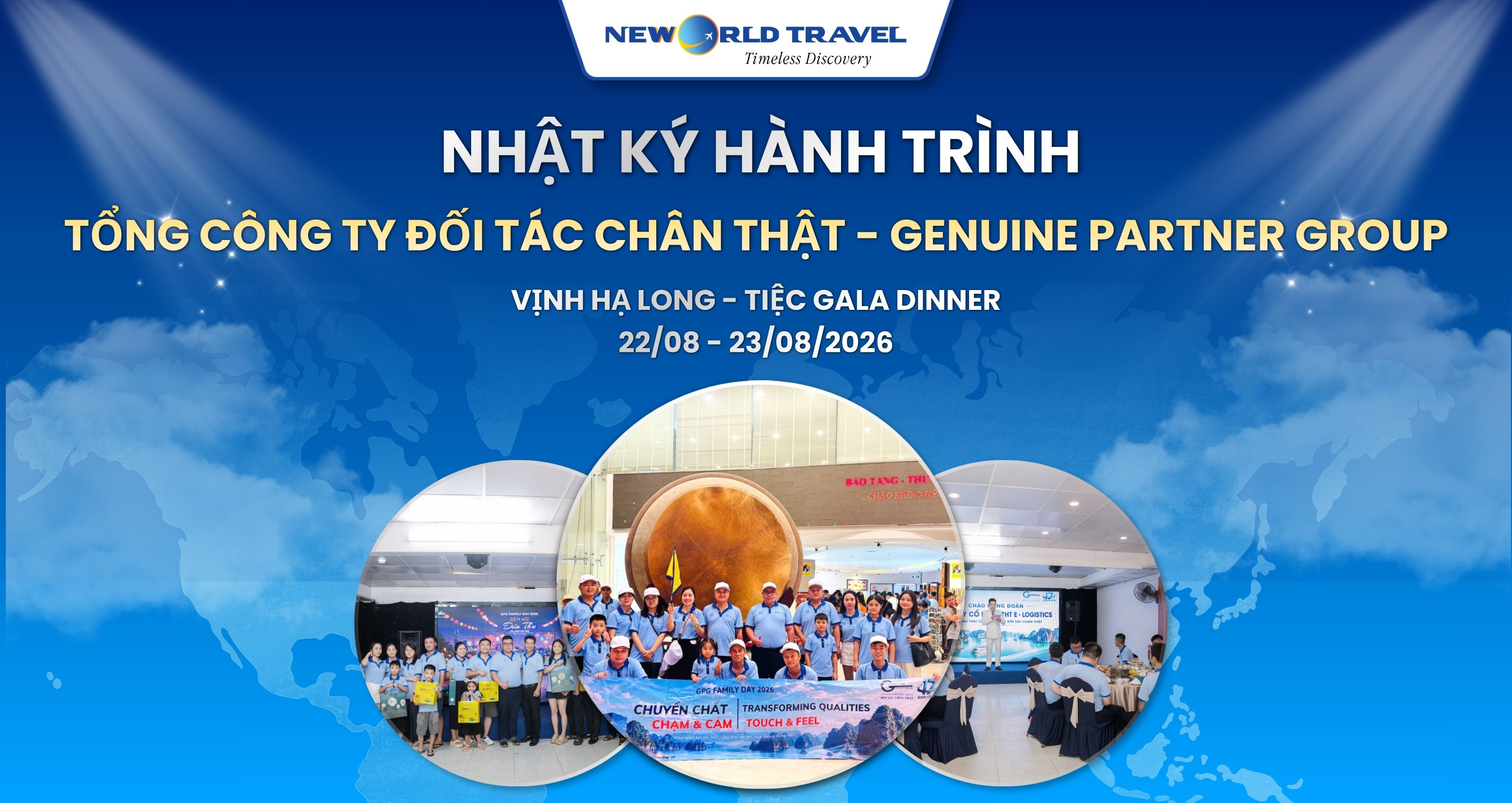 Quý đoàn Genuine Partner Group tham quan Vịnh Hạ Long (22/08 - 23/08/2026)