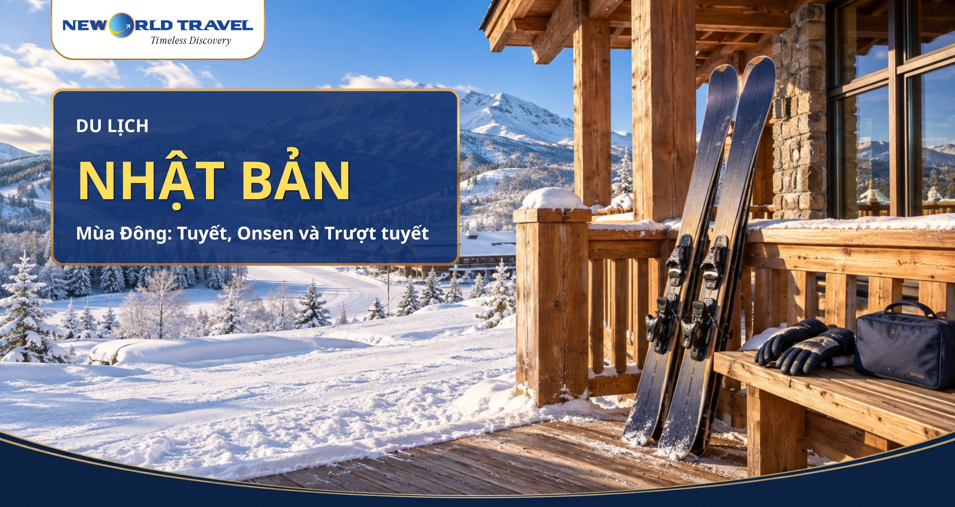 Du lịch Nhật Bản mùa đông: Tuyết, Onsen và trượt tuyết