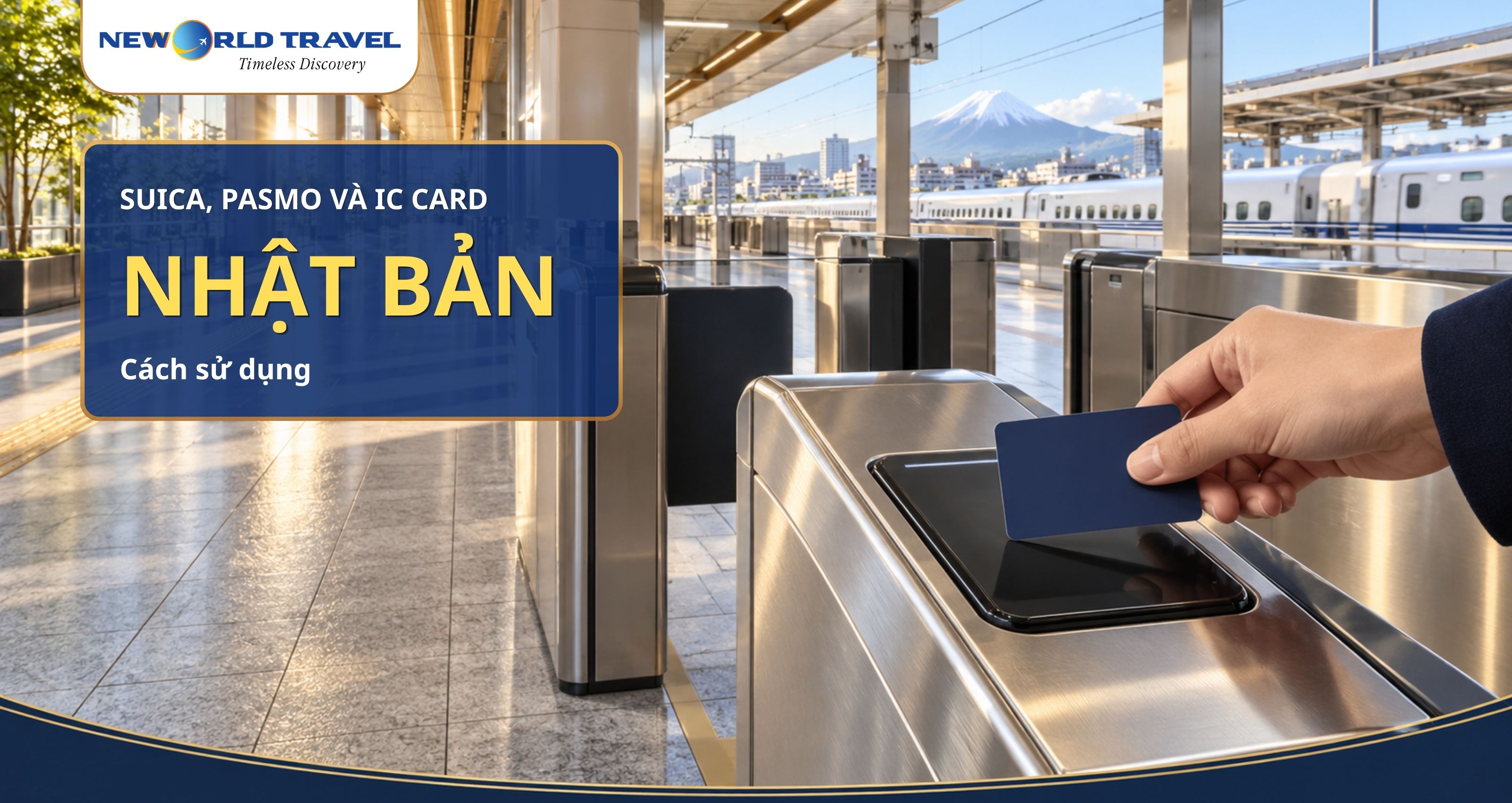 Suica, Pasmo và IC Card Nhật Bản: Cách sử dụng
