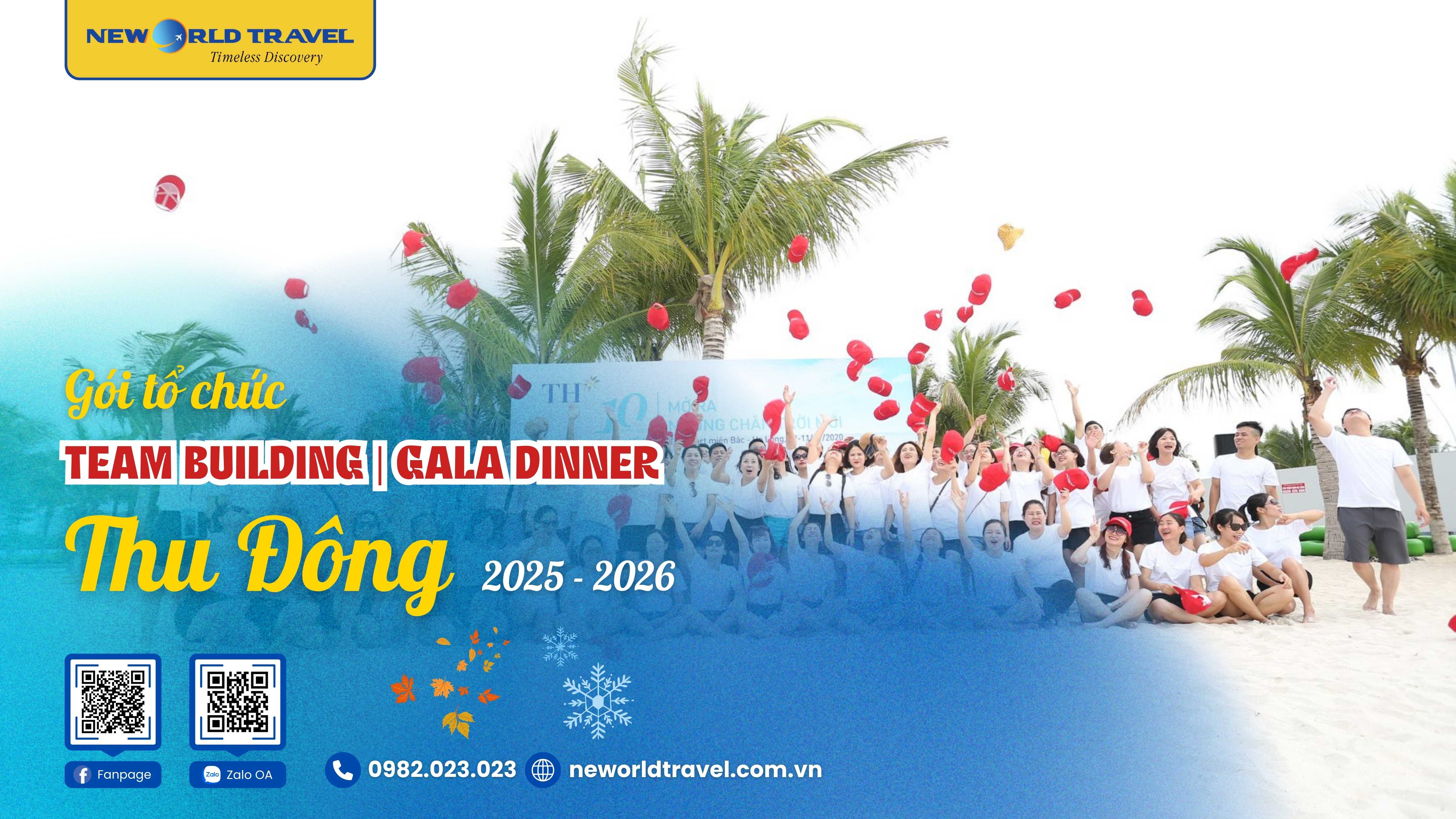 🍂 ❄ Gói tổ chức Team Building & Gala Dinner Thu Đông 2025 - 2026: Kết nối - Bứt phá - Thành công ❄ 🍂