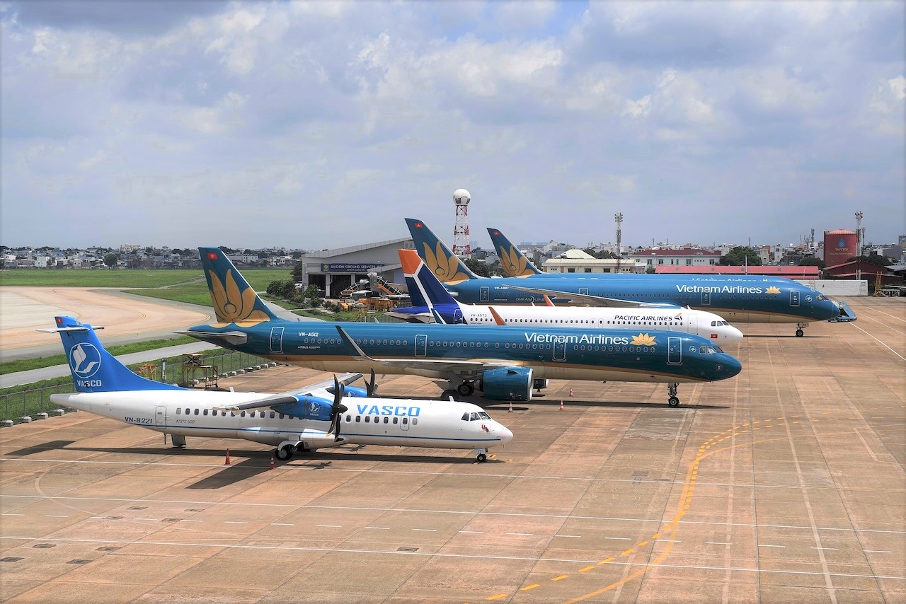 VNA Group triển khai quy trình làm thủ tục một lần trên đường bay Côn Đảo