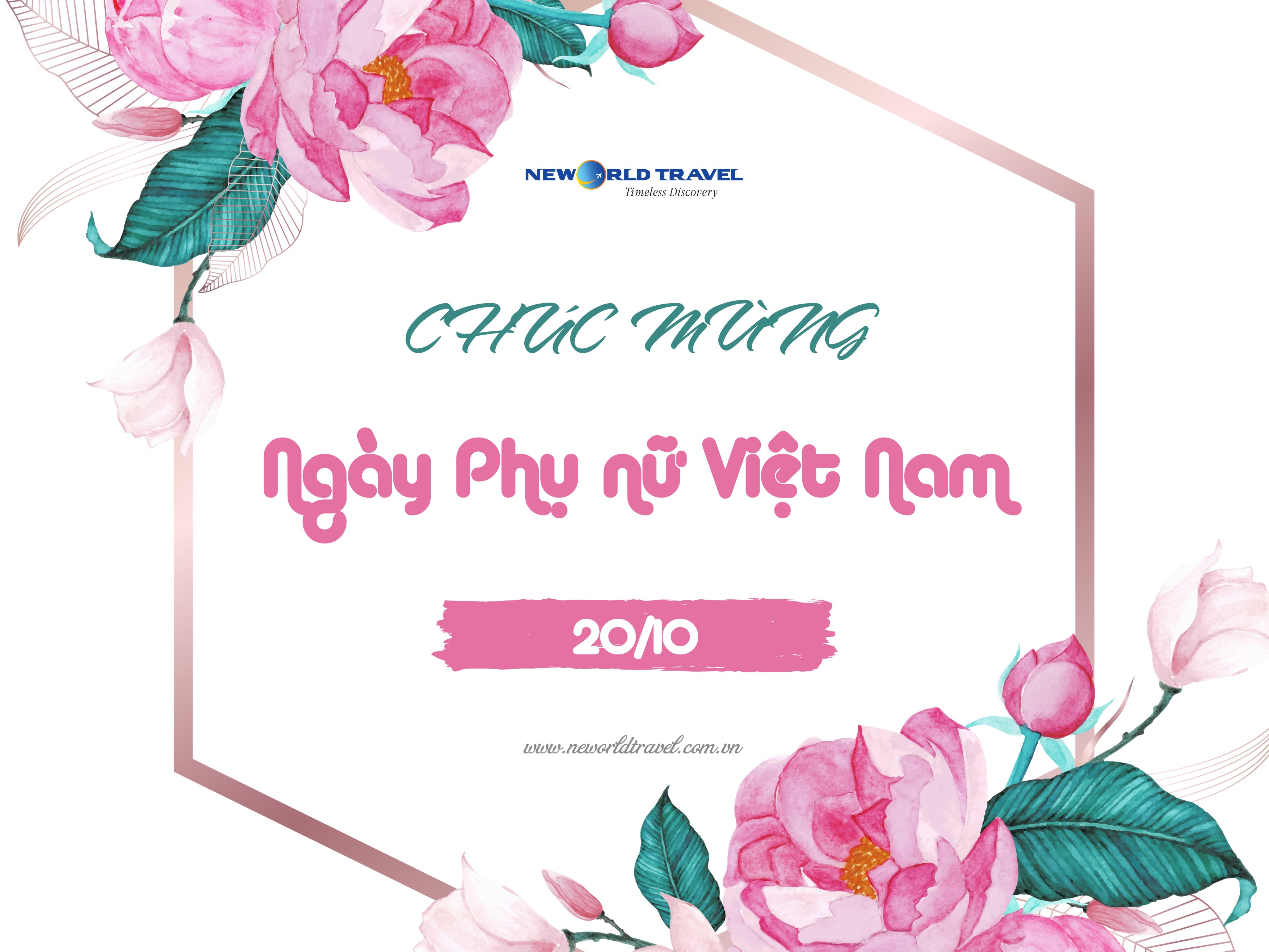 Chúc mừng ngày Phụ nữ Việt Nam 20/10