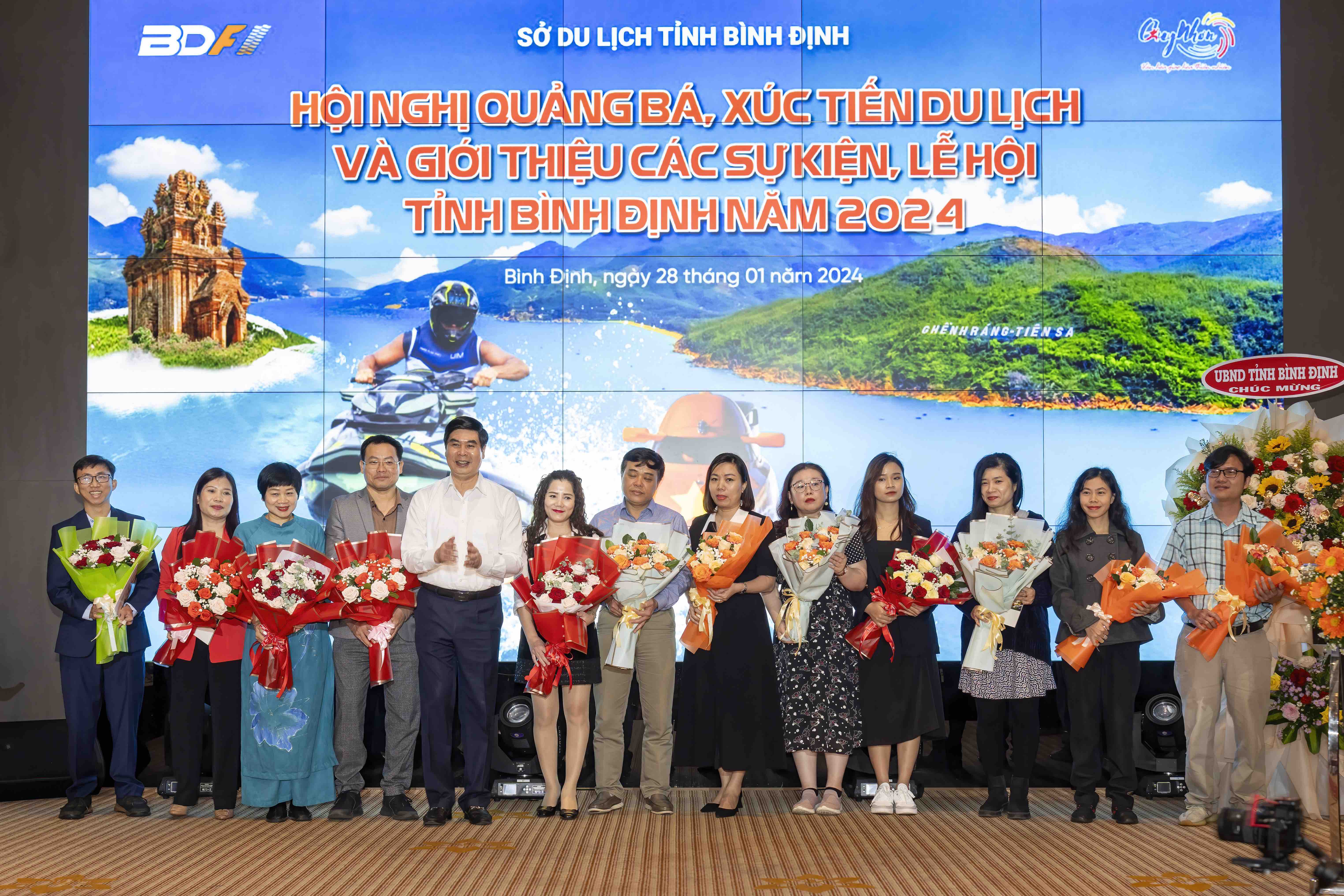 Du lịch Tân Thế Giới - New World Travel tham dự Hội nghị quảng bá, xúc tiến du lịch và giới thiệu các sự kiện, lễ hội tỉnh Bình Định 2024