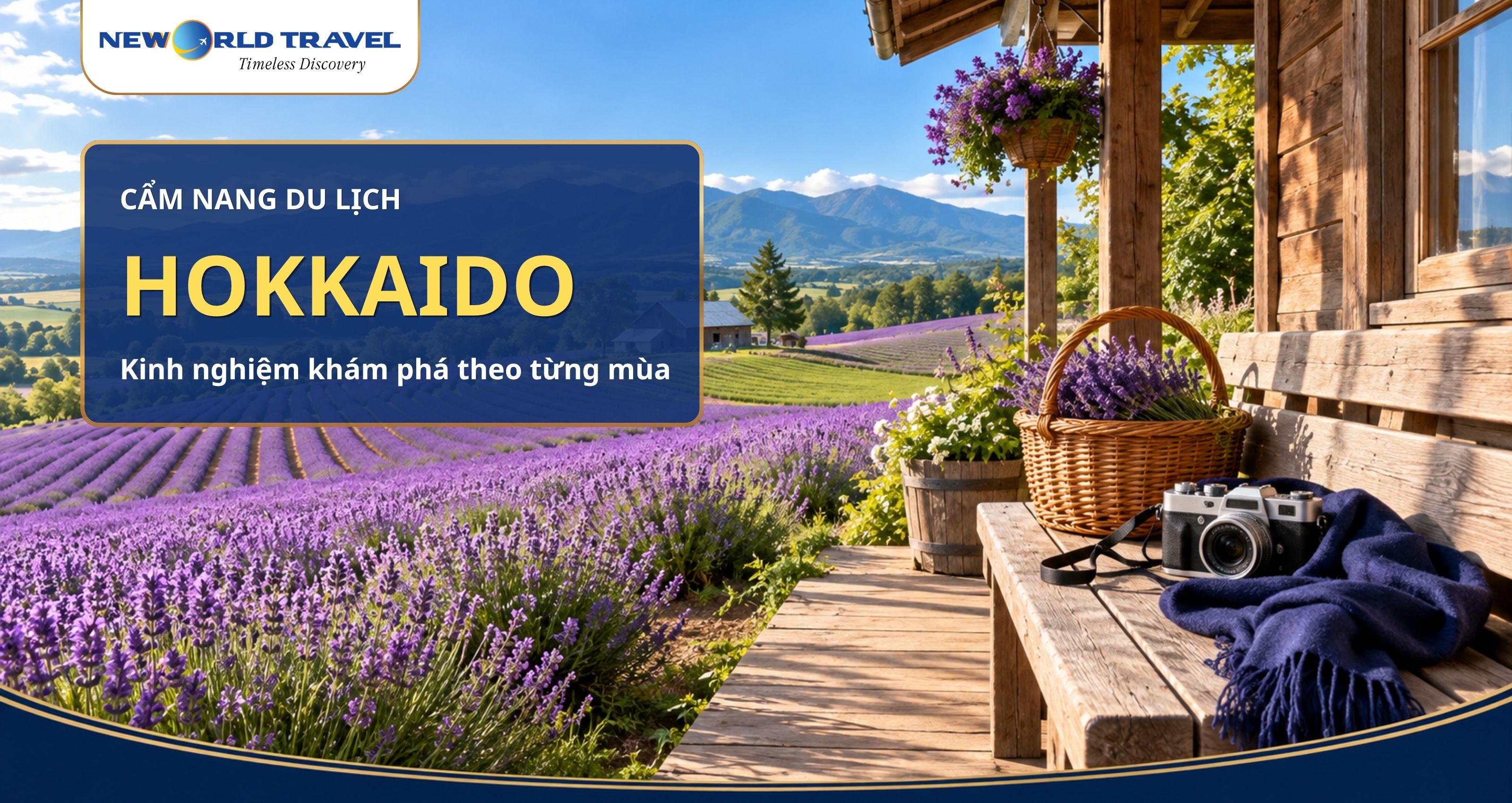 Cẩm nang du lịch Hokkaido: Kinh nghiệm khám phá theo từng mùa