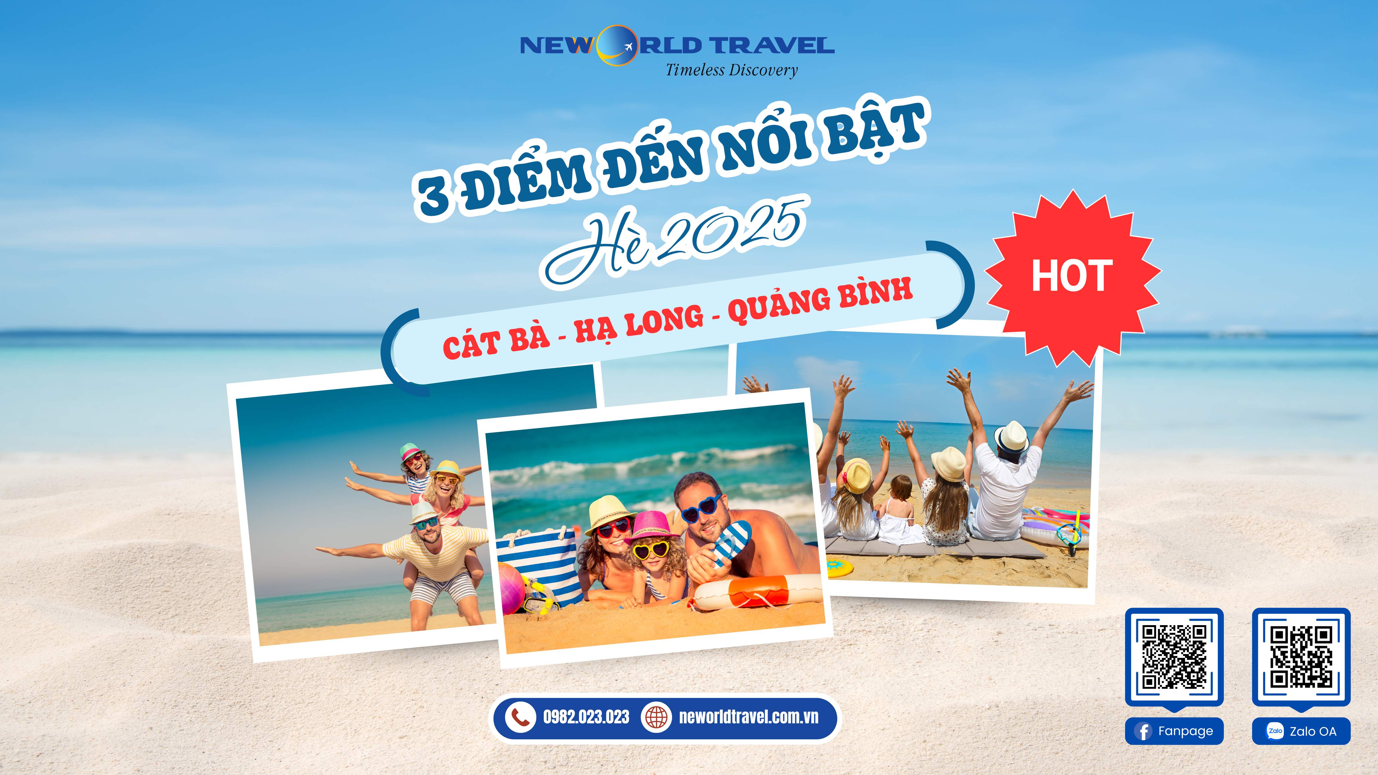 3 điểm đến nổi bật hè 2025 🔥 Khám phá ngay