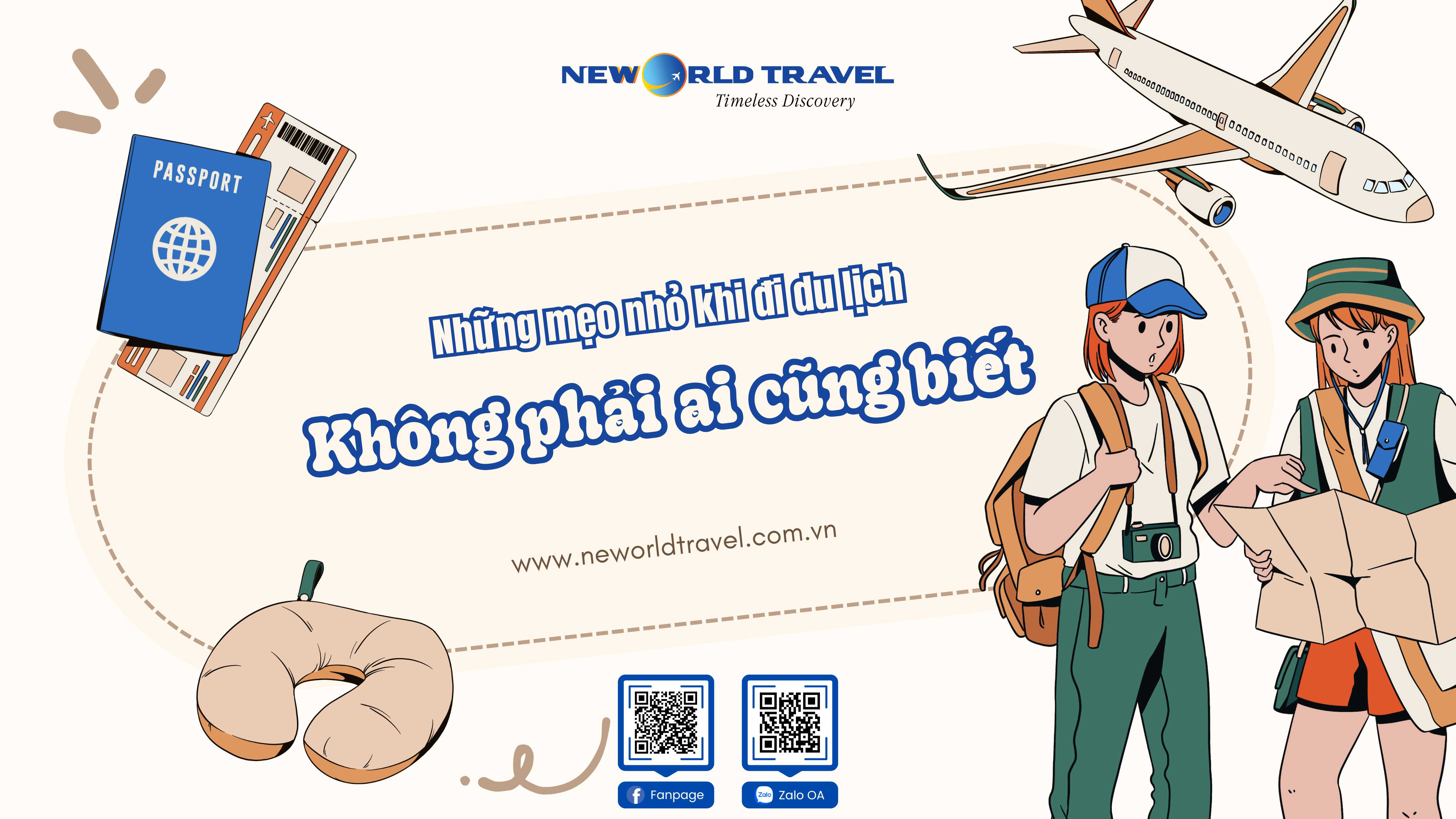 Những mẹo nhỏ khi đi du lịch không phải ai cũng biết