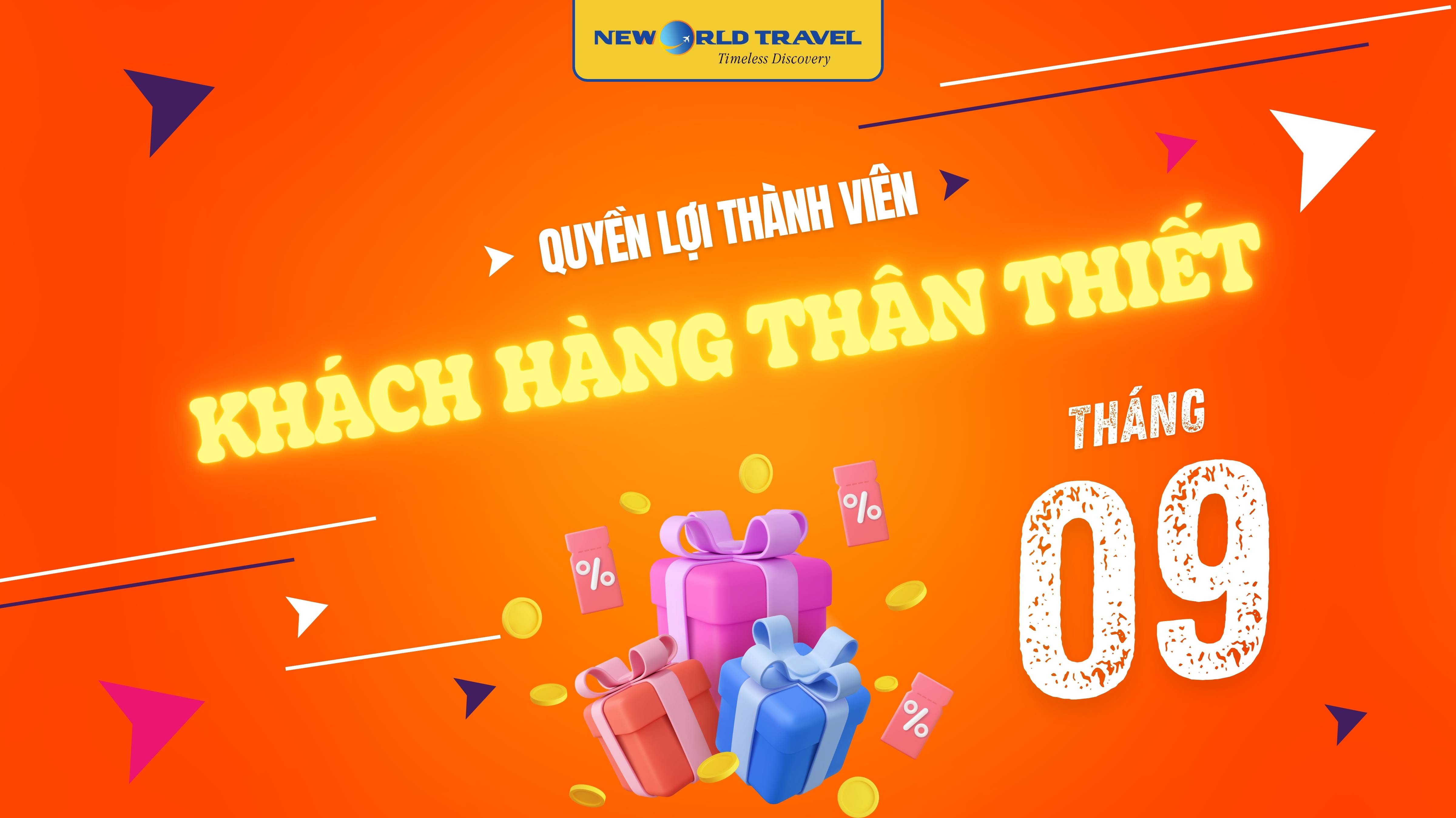 Quyền lợi thành viên khách hàng thân thiết tháng 09/2025