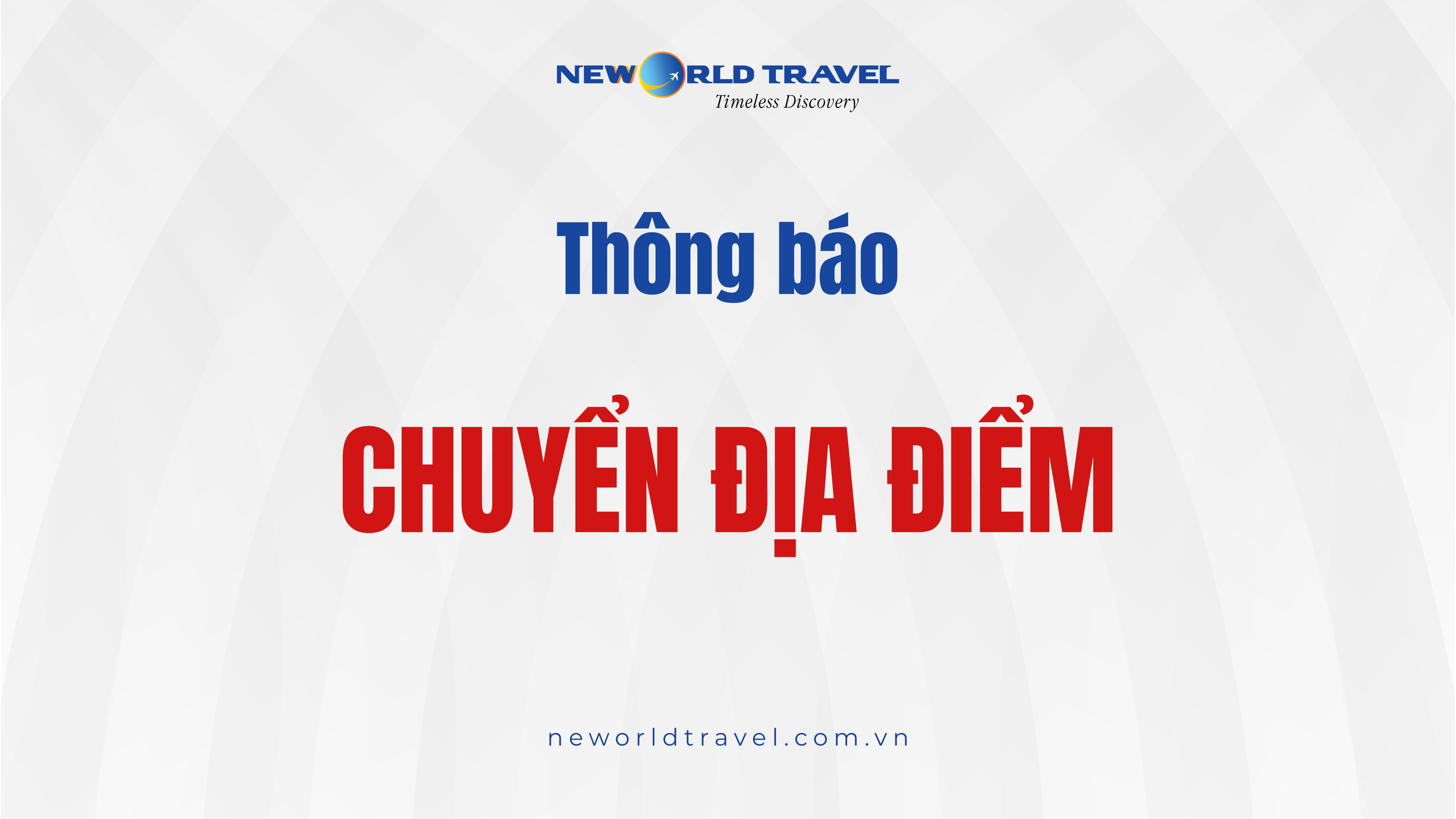 📣 Thông báo chuyển địa điểm 📣