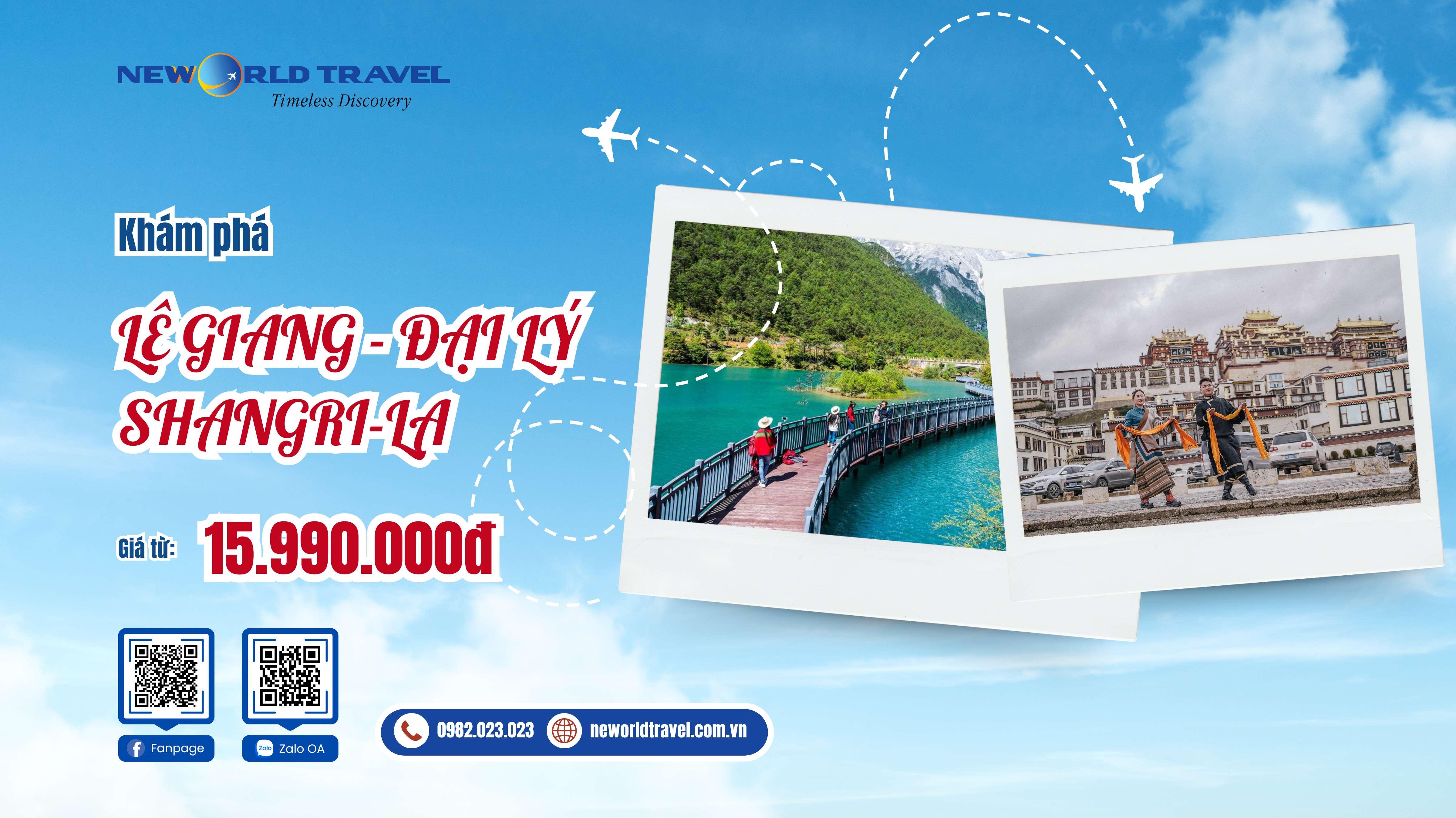 Hot nhất hè 2025 🔥🔥🔥 Khám phá Lệ Giang - Đại Lý - Shangri-La giá chỉ từ 15.990.000đ