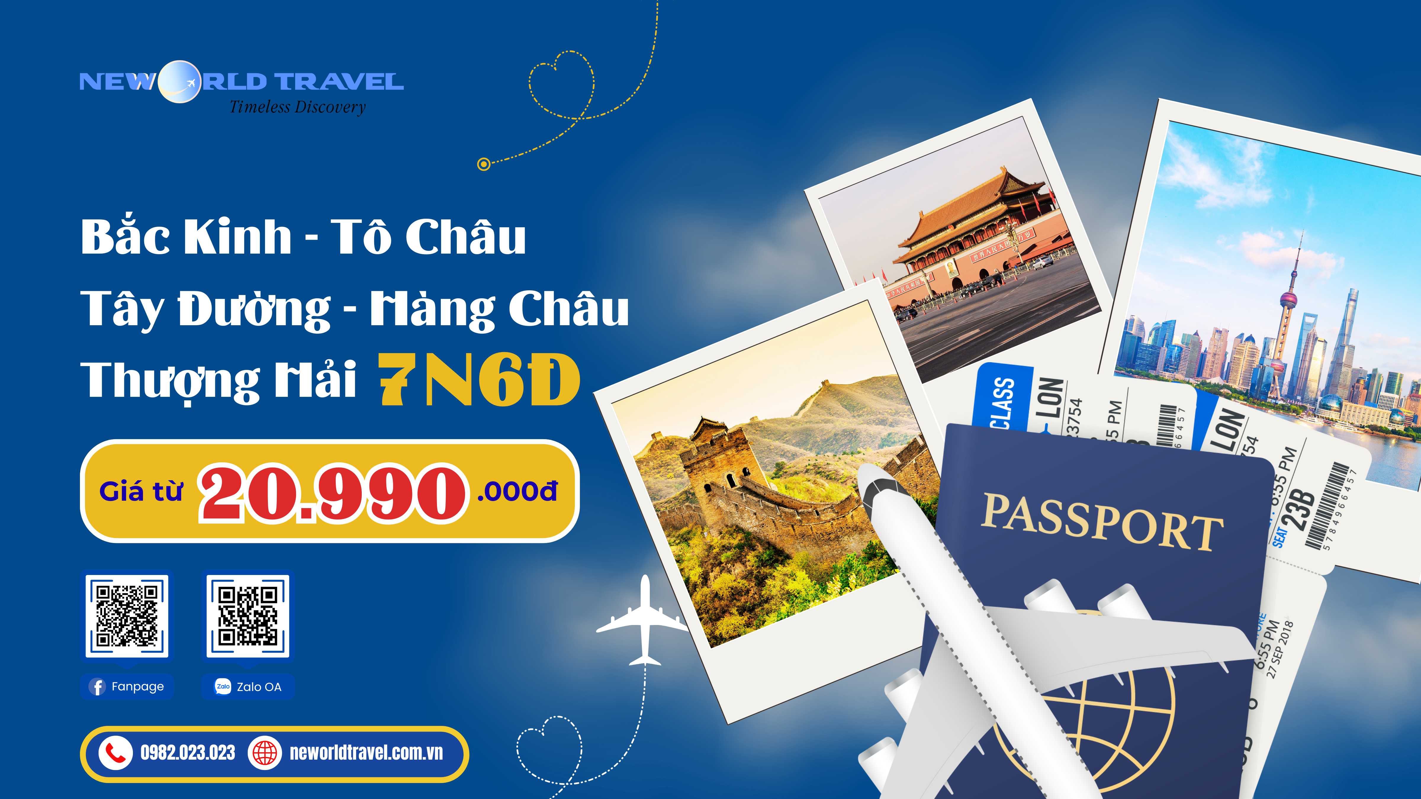 Lịch khởi hành Bắc Kinh - Thượng Hải 2025