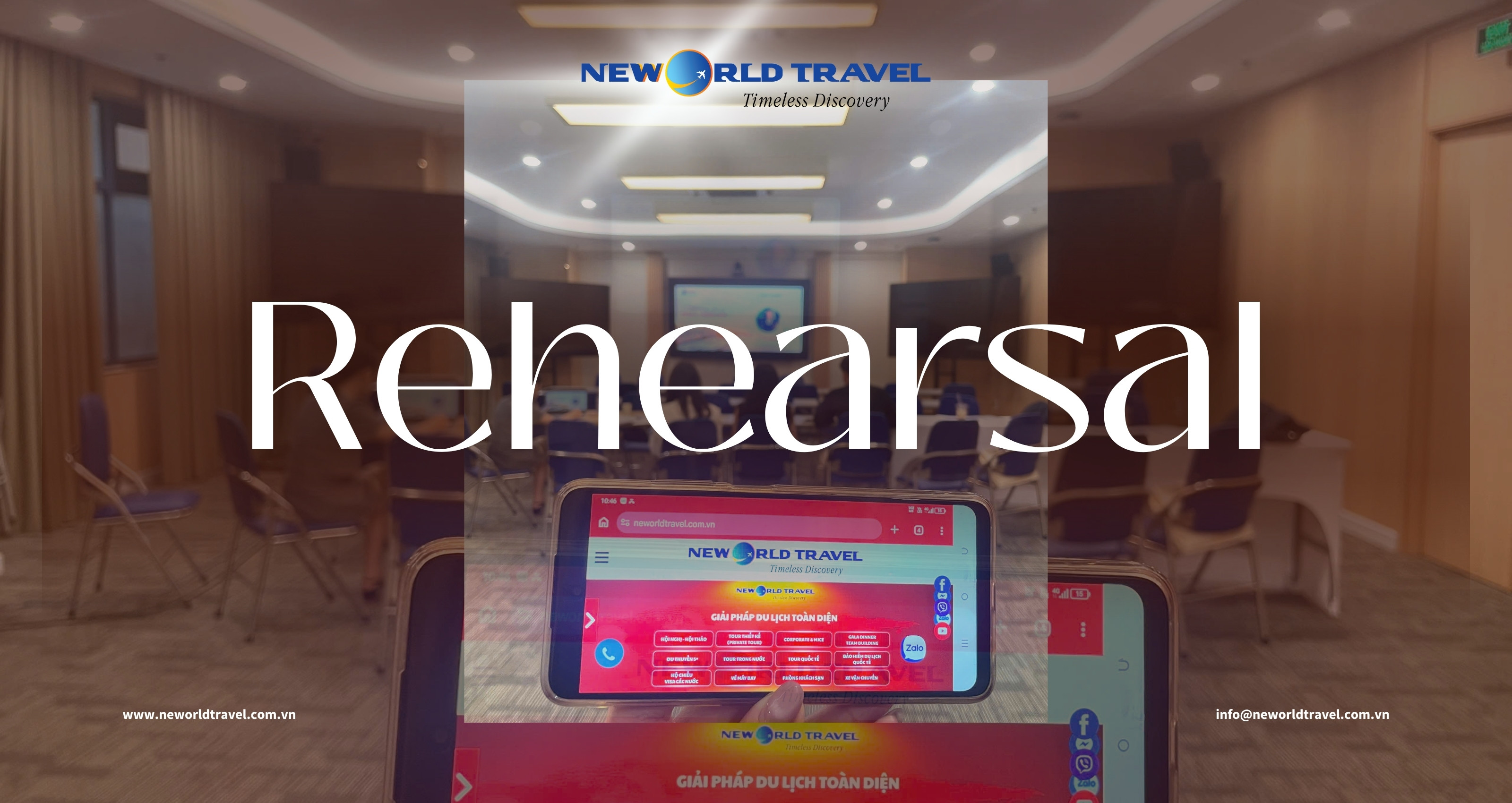 Rehearsal (Tổng duyệt) - Bước chuẩn bị quyết định thành công của một sự kiện chuyên nghiệp