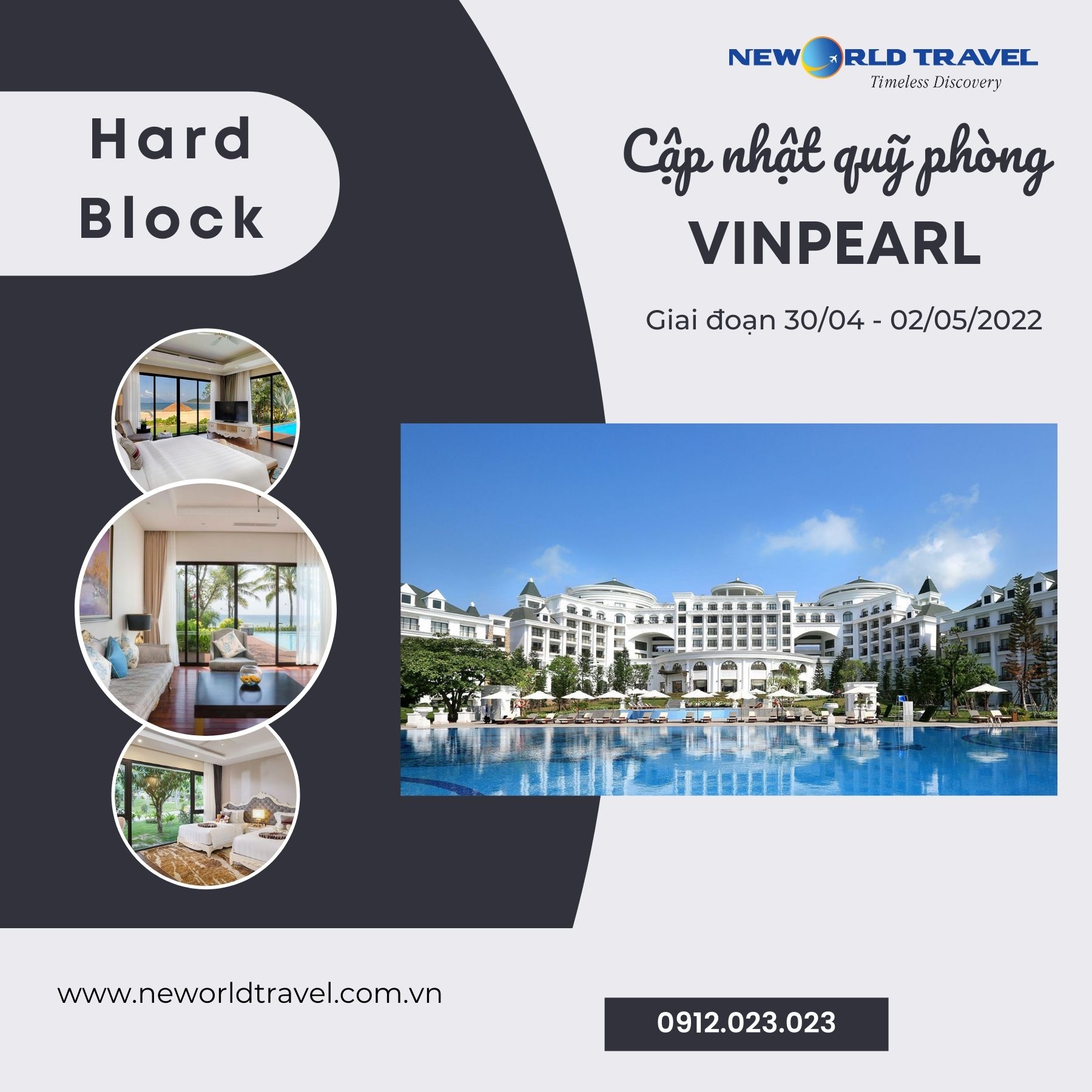 Quỹ phòng Vinpearl HardBlock giai đoạn 30/04-02/05/2022