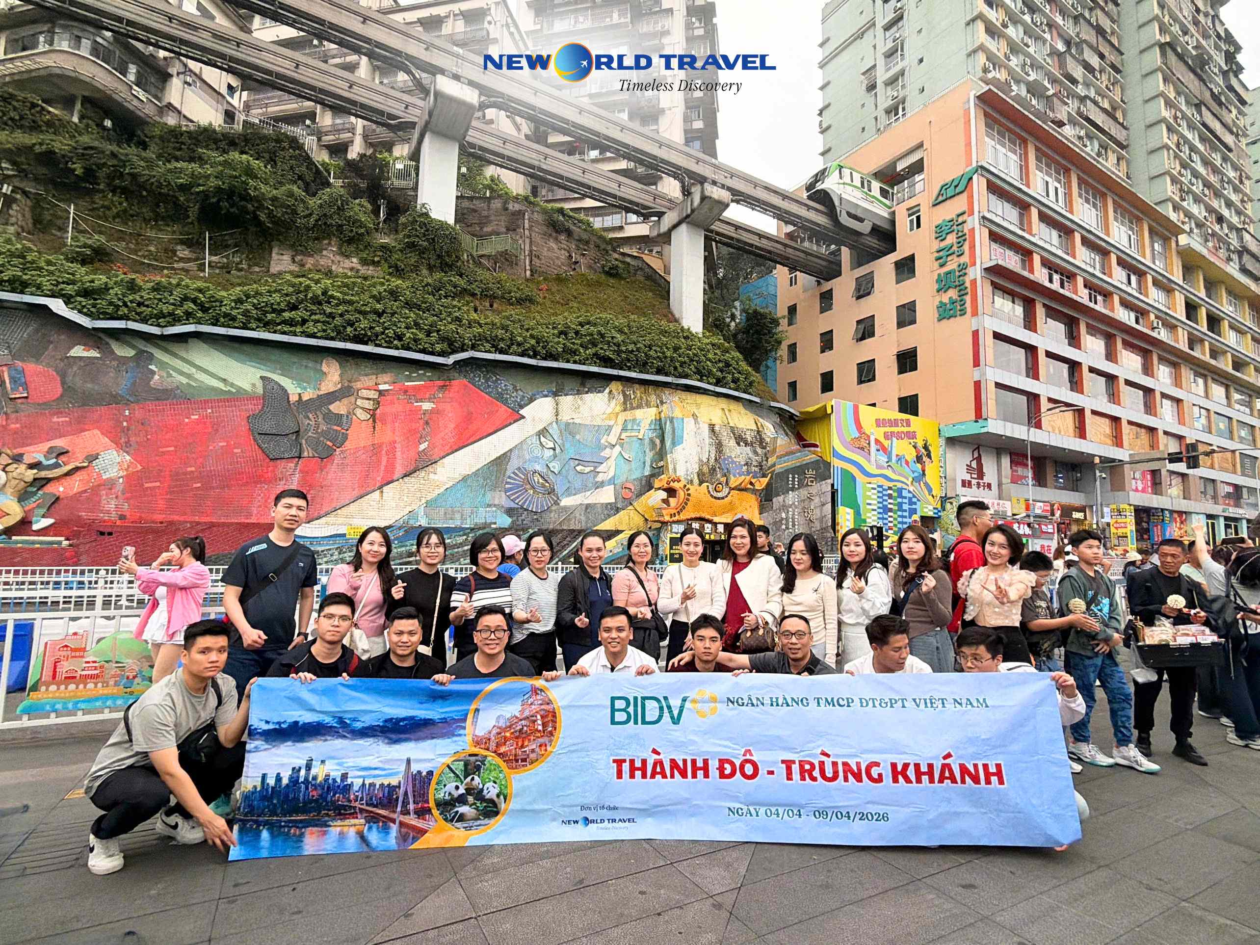 Quý đoàn BIDV khám phá Thành Đô - Trùng Khánh 🇨🇳 04/04 - 09/04/2026