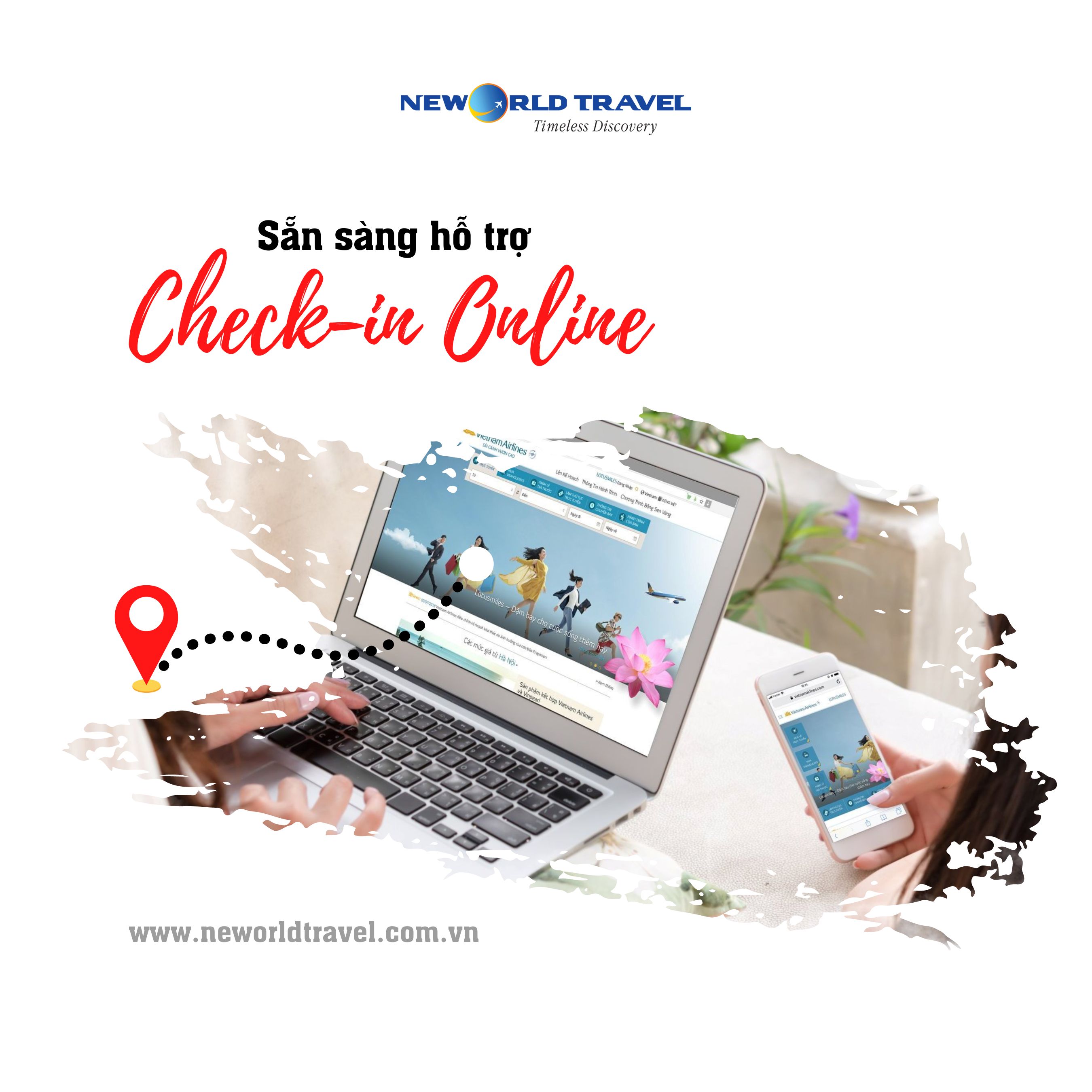 Lợi ích của Check-in Online trước mỗi chuyến bay
