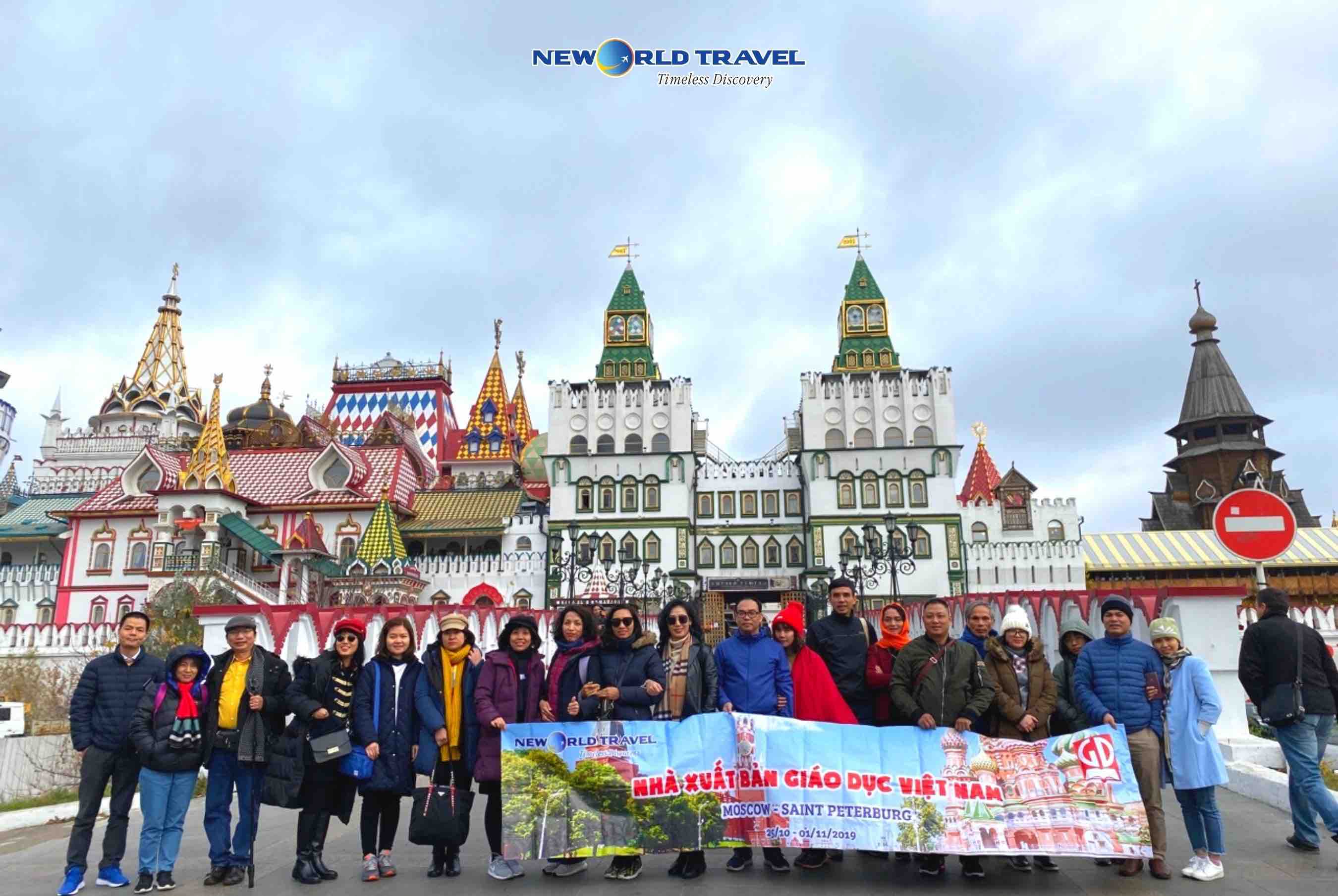 NXBGD VIỆT NAM THAM QUAN MOSCOW - SAINT PETERBURG 25/10-01/11/2019