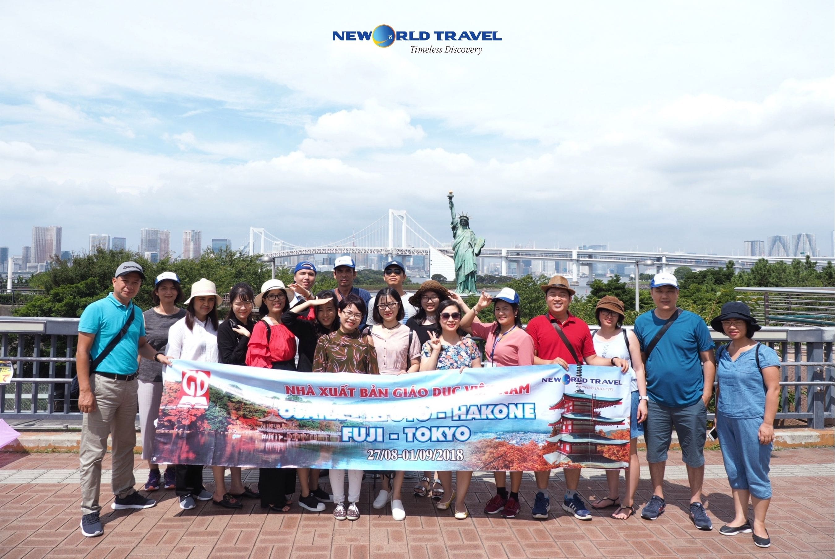 NXBGD VIỆT NAM THAM QUAN OSAKA - KYOTO - HAKONE - FUJI - TOKYO 27/08-01/09/2018