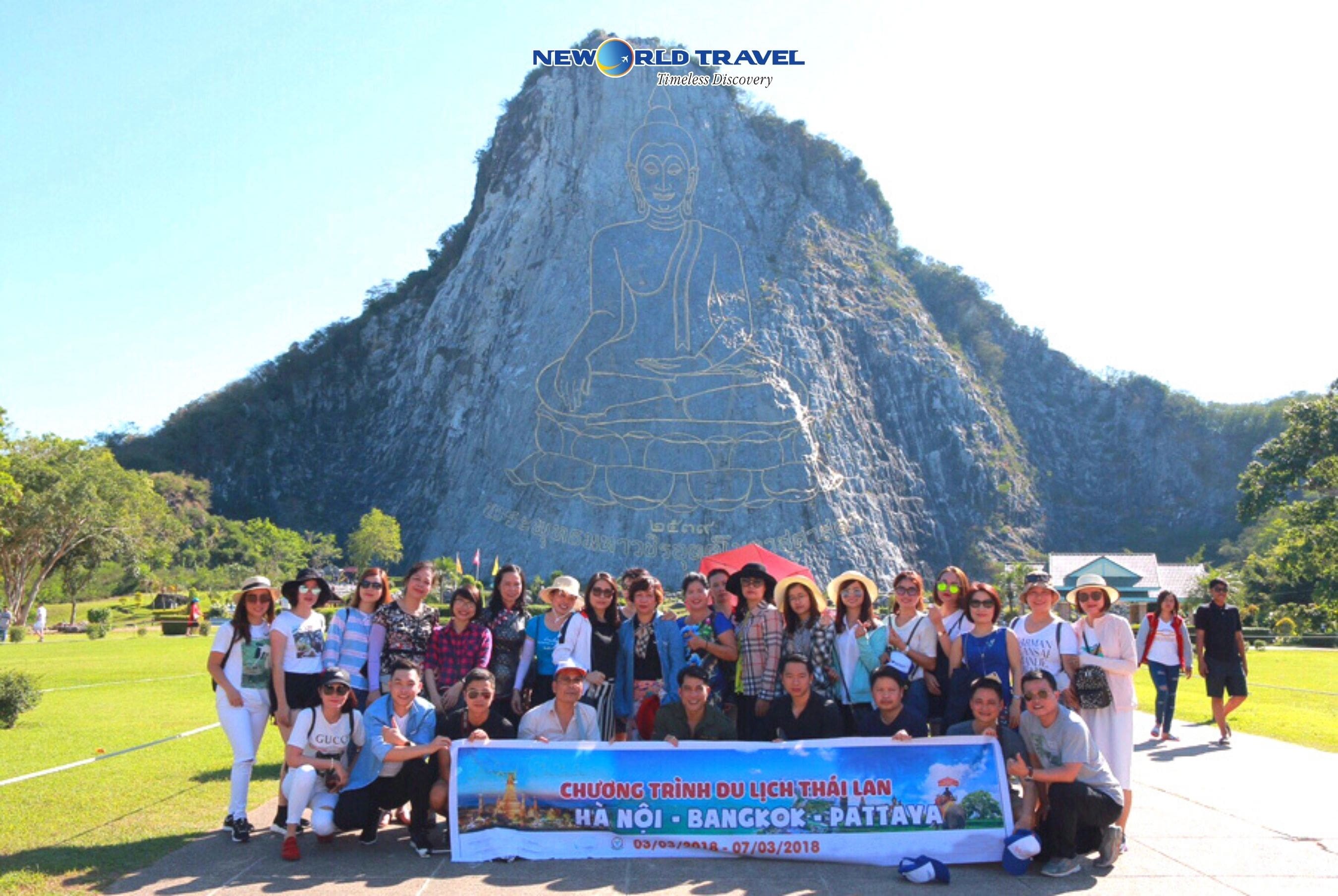 ĐOÀN THAM QUAN BANGKOK - PATTAYA 03/03/2018