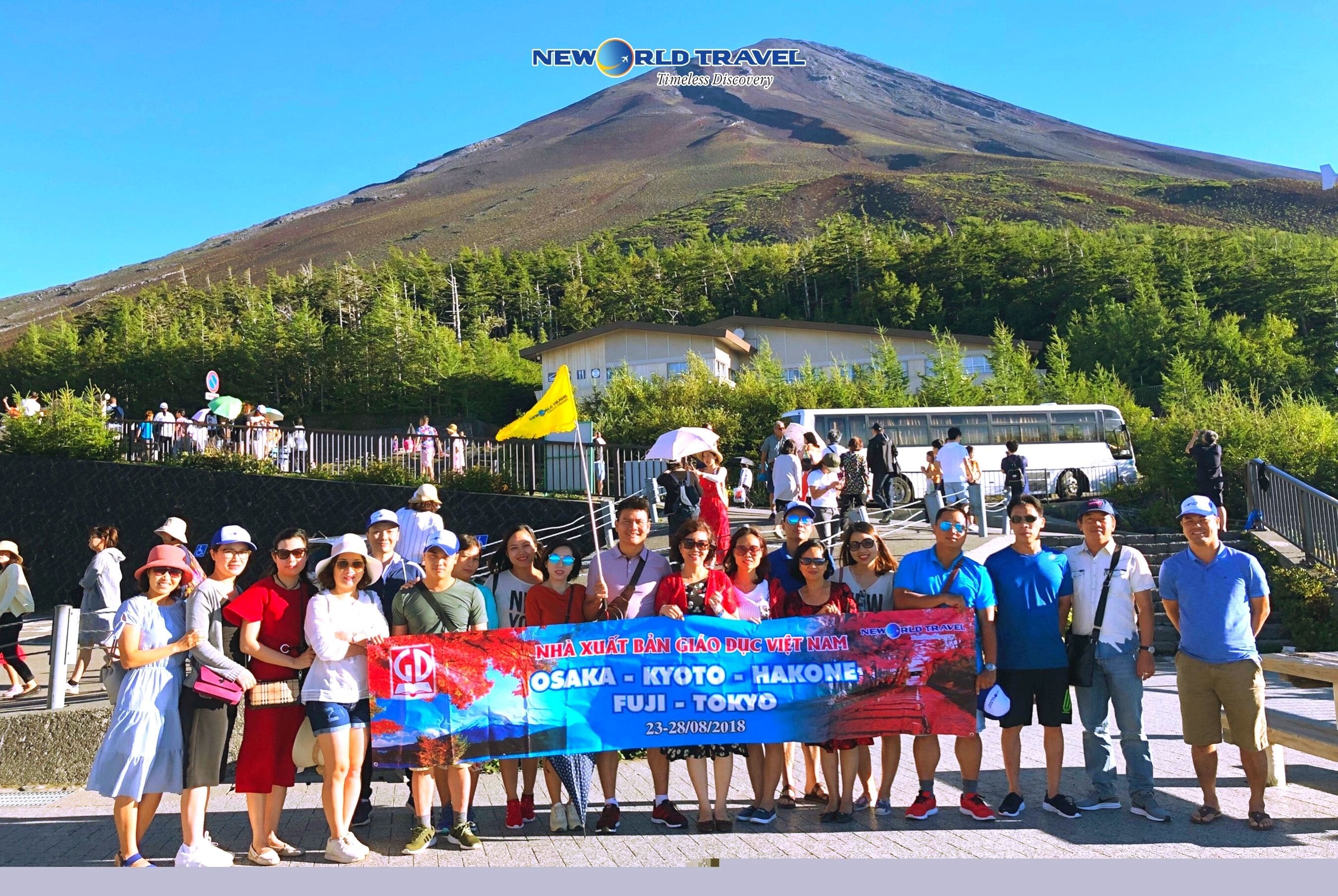 NXBGD VIỆT NAM THAM QUAN OSAKA - KYOTO - HAKONE - FUJI - TOKYO 23-28/08/2018