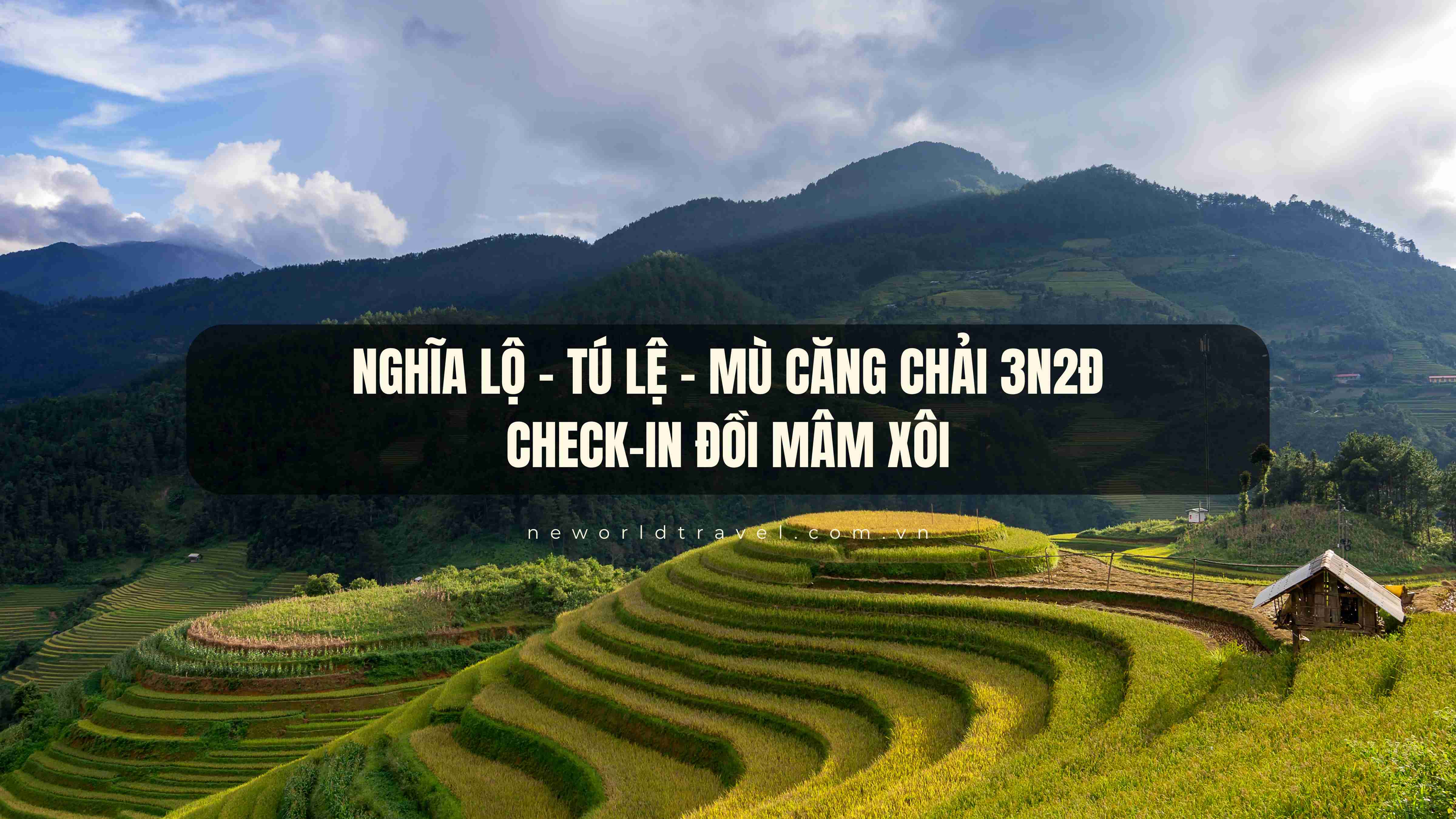 Nghĩa Lộ - Tú Lệ - Mù Căng Chải (Check-in đồi mâm xôi) 3N2Đ
