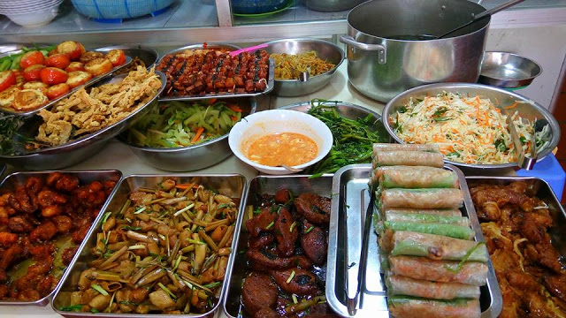 Quán cơm chay Khánh Ly, Phú Quốc tiệc butffet chay hấp dẫn