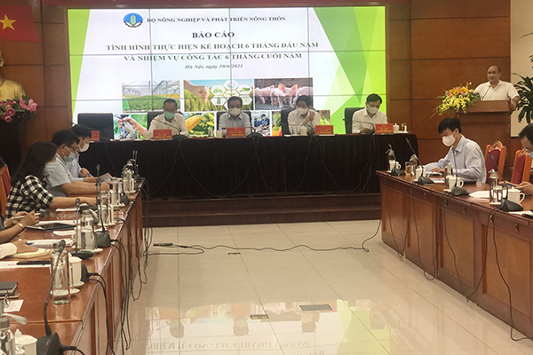 Hội nghị sơ kết 6 tháng đầu năm 2021 ngành nông nghiệp và phát triển nông thôn