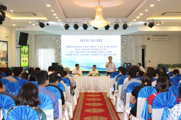 Hội nghị triển khai văn bản quy phạm pháp luật về chuyên ngành thủy sản