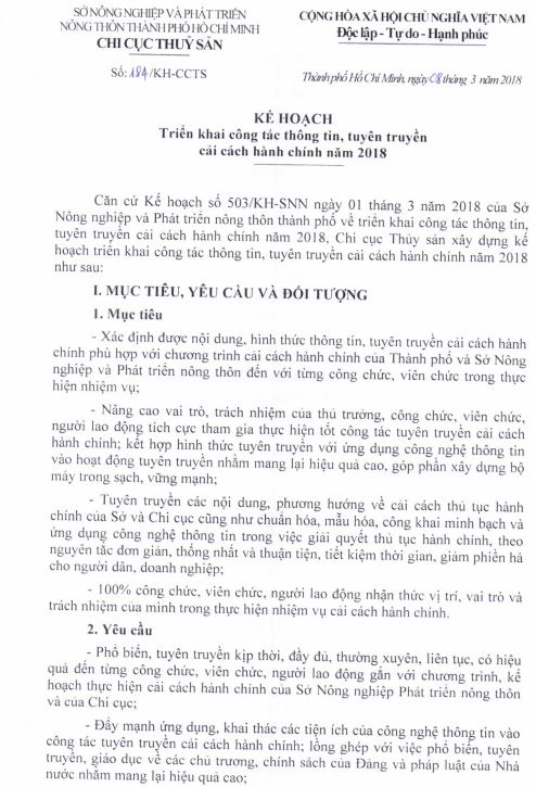 TRIỂN KHAI CÔNG TÁC THÔNG TIN, TUYÊN TRUYỀN CẢI CÁCH HÀNH CHÍNH NĂM 2018