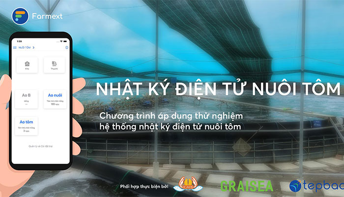 Nhật ký điện tử Nuôi tôm – Giải pháp thời kỳ hội nhập