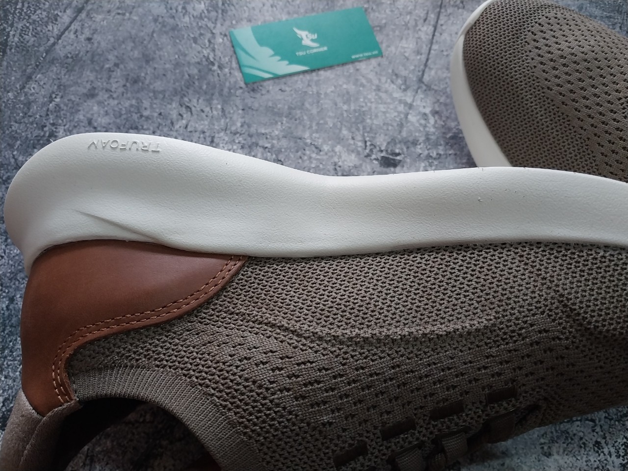 Giày thời trang/công sở Johnston & Murphy Knit - Brown 2