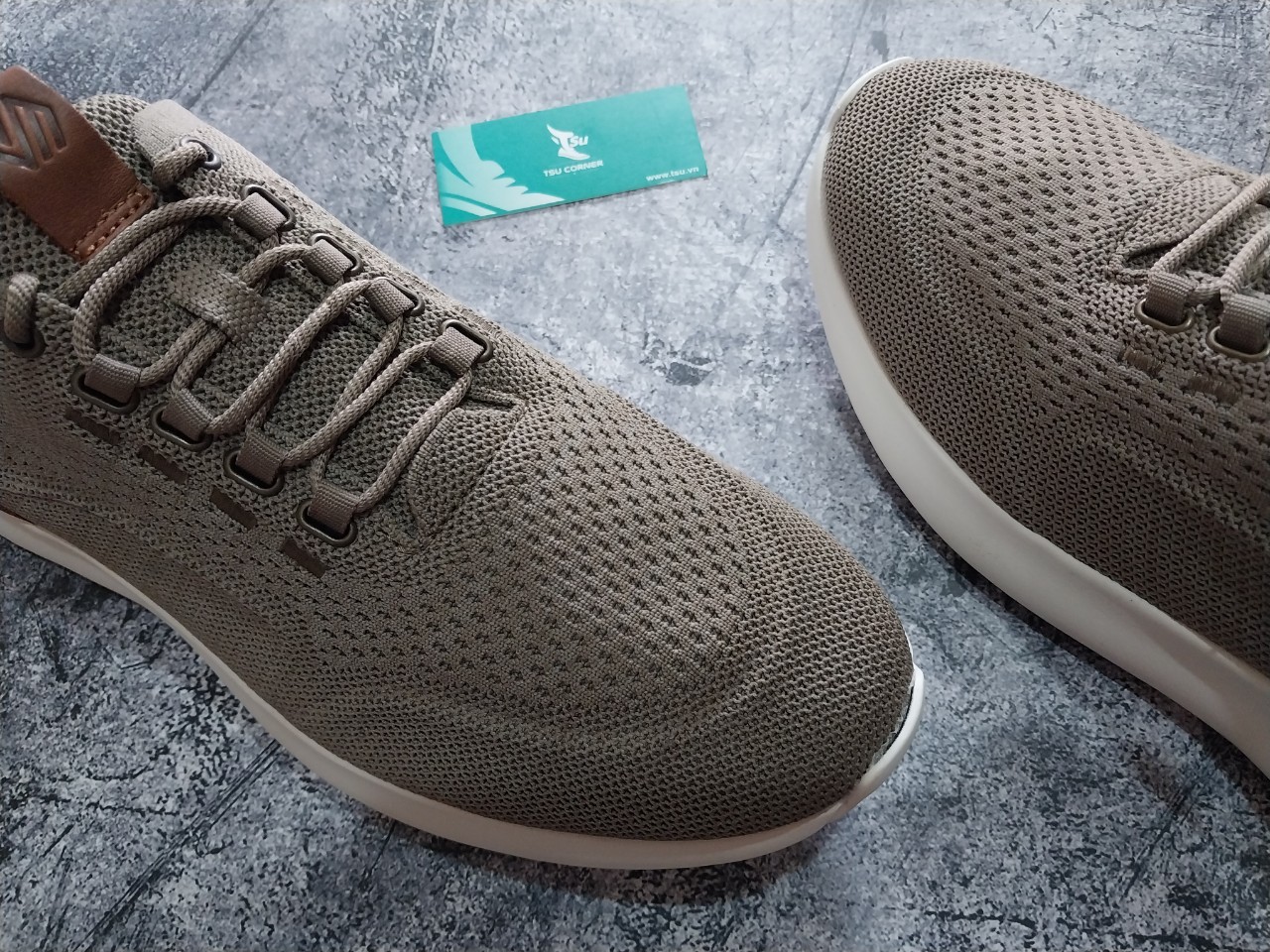 Giày thời trang/công sở Johnston & Murphy Knit - Brown 2