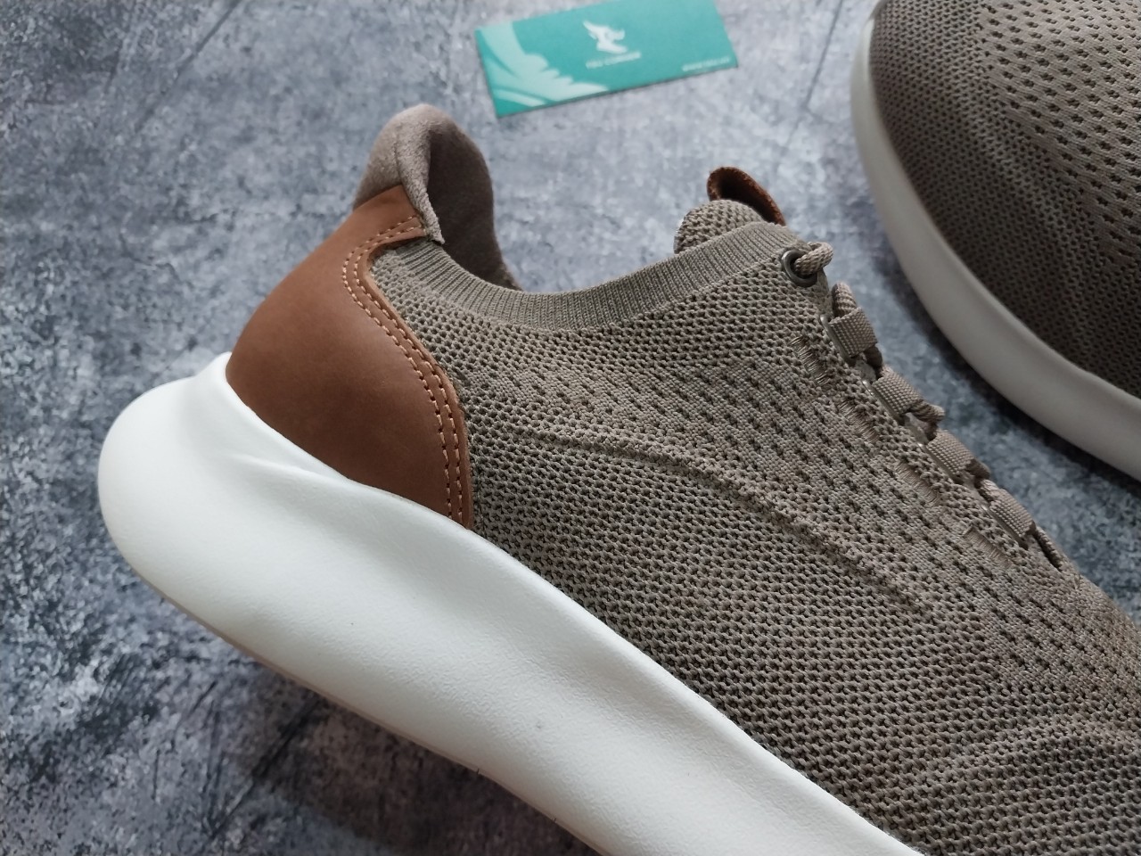 Giày thời trang/công sở Johnston & Murphy Knit - Brown 2