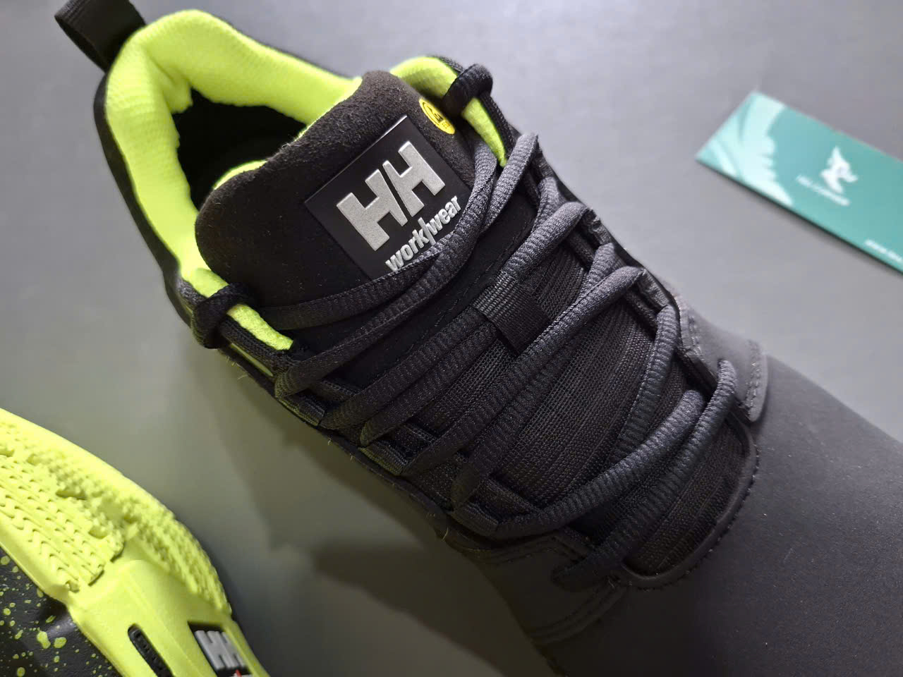 Giày bảo hộ H.E.L.L.Y H.A.N.S.E.N composite toe - Black Green