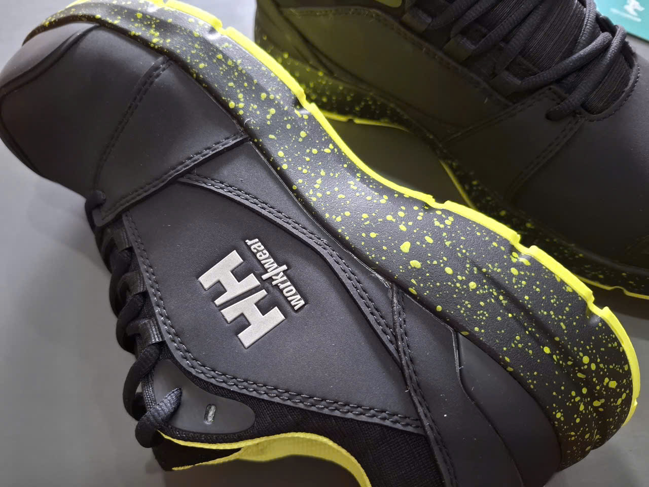 Giày bảo hộ H.E.L.L.Y H.A.N.S.E.N composite toe - Black Green