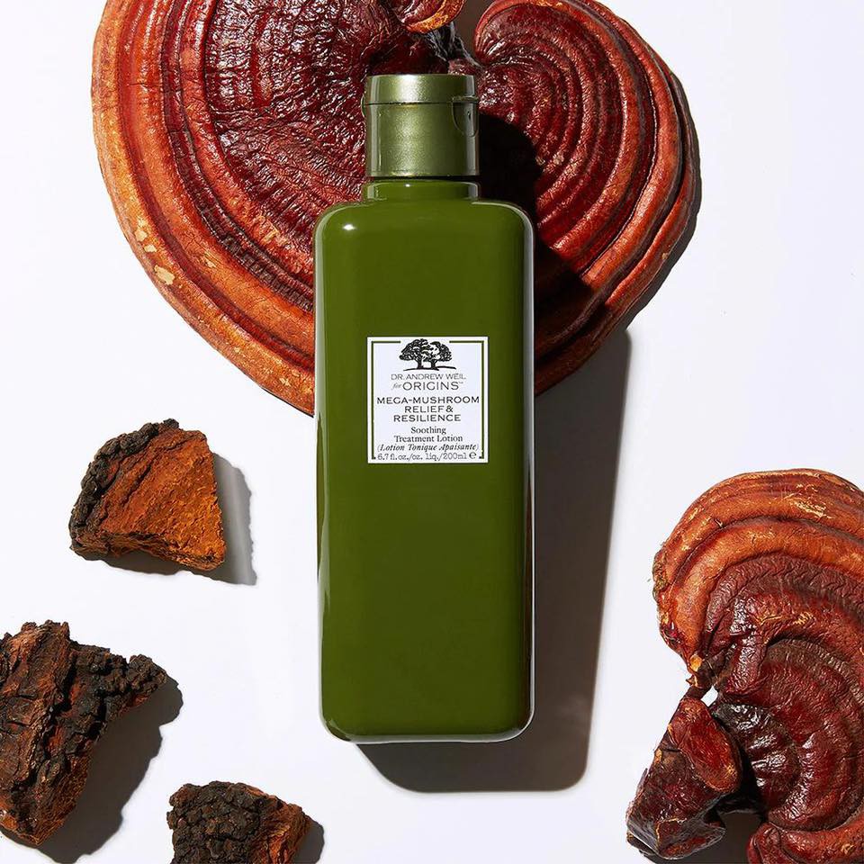 Origins Mega-Mushroom Relief &amp; Resilience Soothing Treatment Lotion.