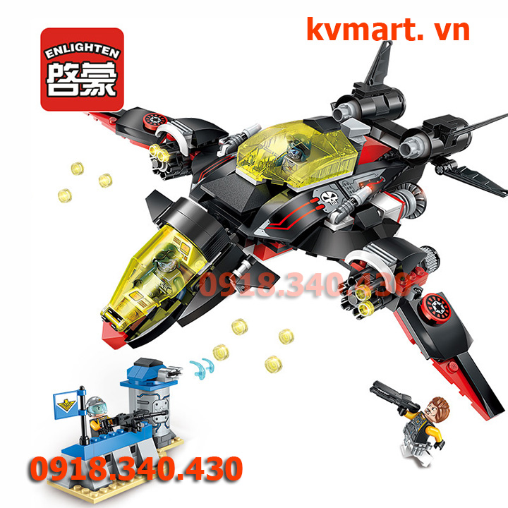 Lego máy bay - enlighten 2716