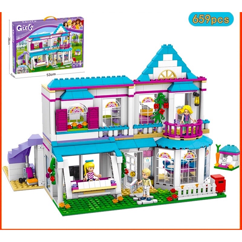 Đồ chơi Lego Friends ngôi nhà của Stephanie 659 chi tiết - No3066