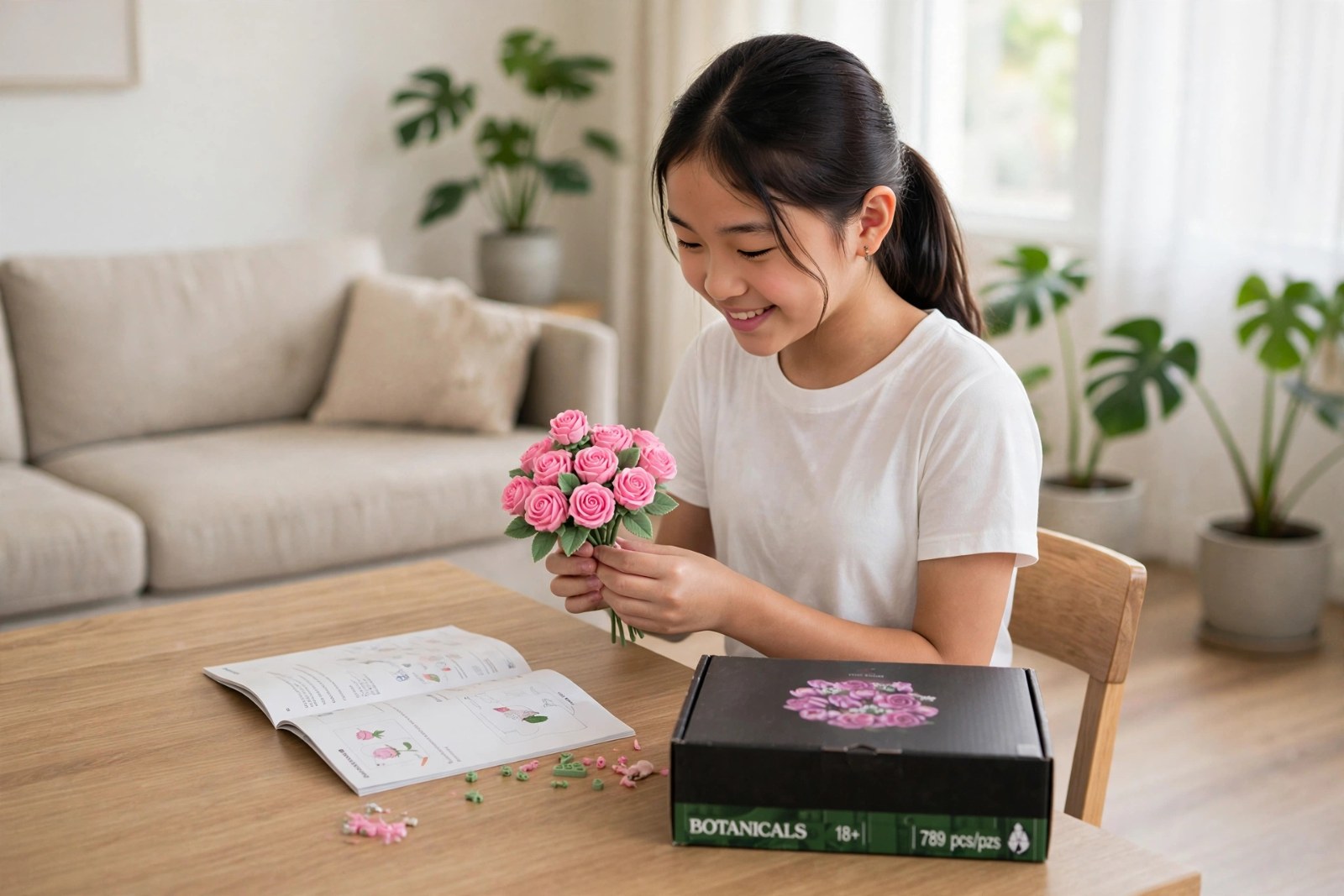 Bó Hoa Hồng Hồng (Pink Roses)