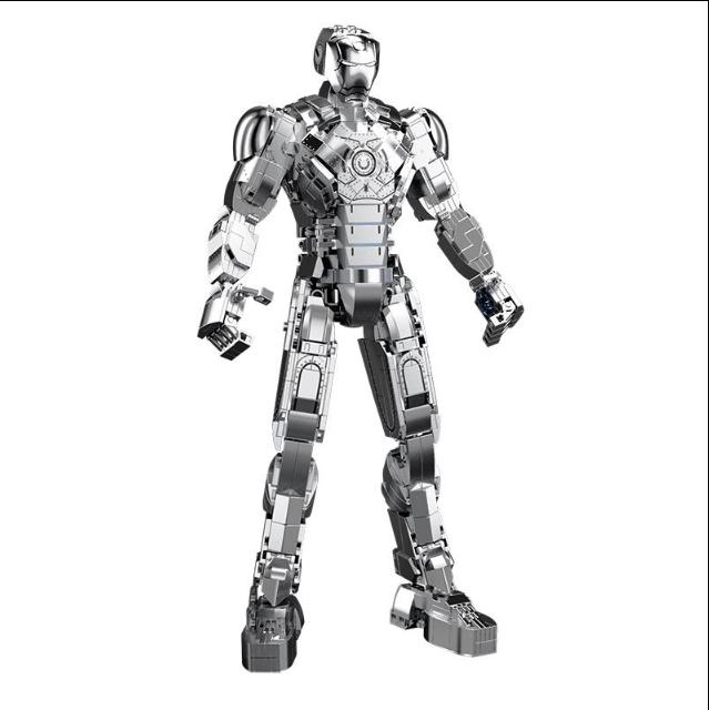 Đồ chơi xếp hình Iron Man MK2 1168 chi tiết - 6016