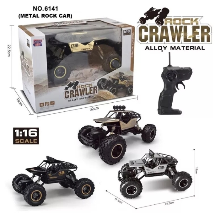 Xe Địa Hình Rock Crawler Điều Khiển Từ Xa, Pin Sạc - No.6141