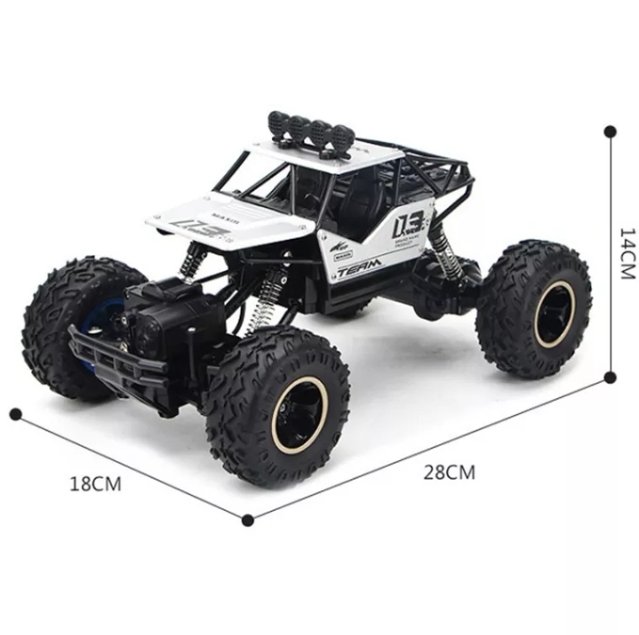 Xe Địa Hình Rock Crawler Điều Khiển Từ Xa, Pin Sạc - No.6141