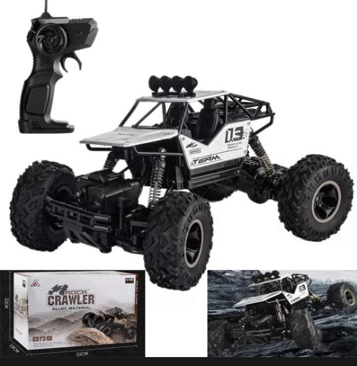 Xe Địa Hình Rock Crawler Điều Khiển Từ Xa, Pin Sạc - No.6141