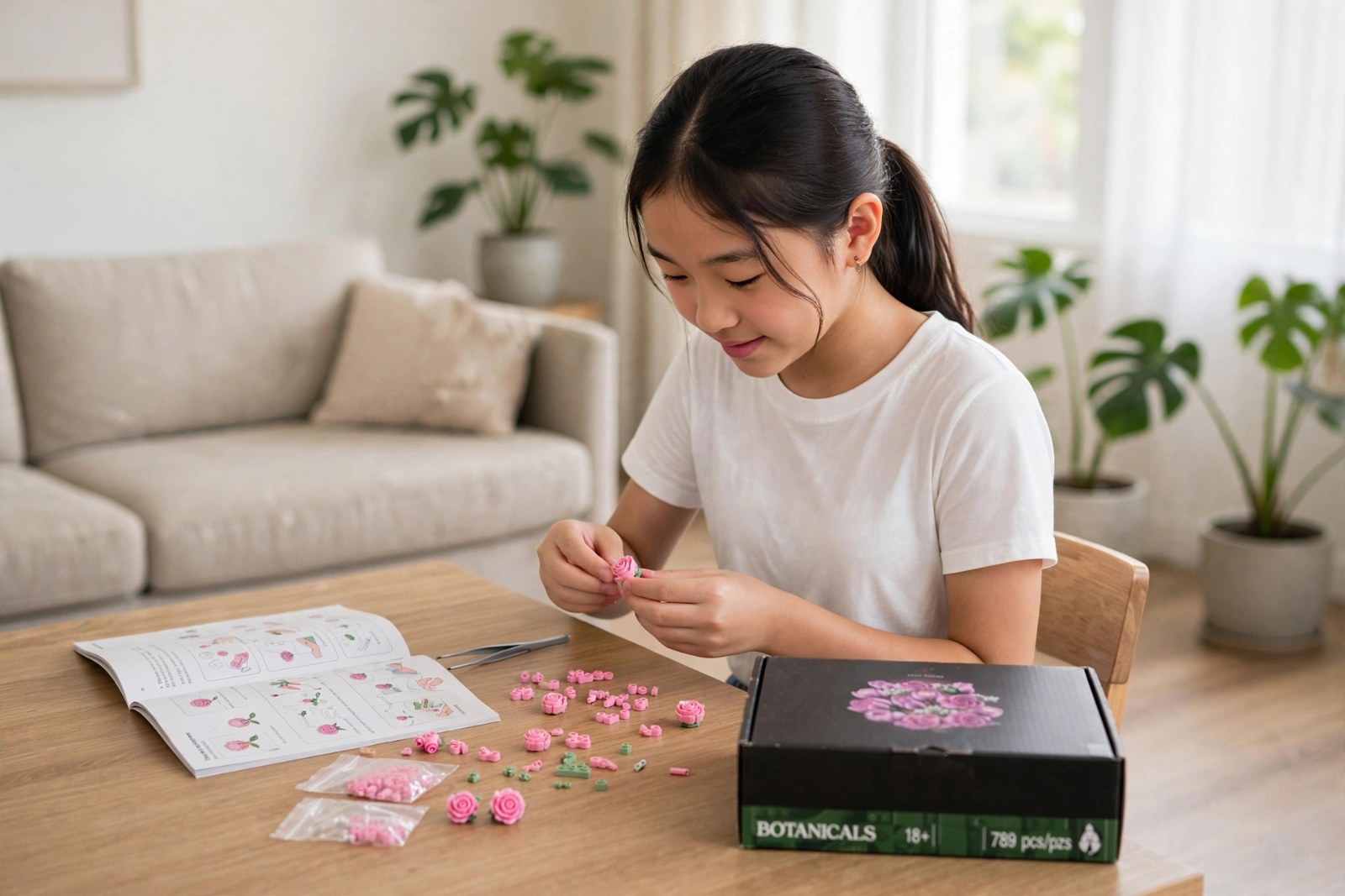Bó Hoa Hồng Hồng (Pink Roses)